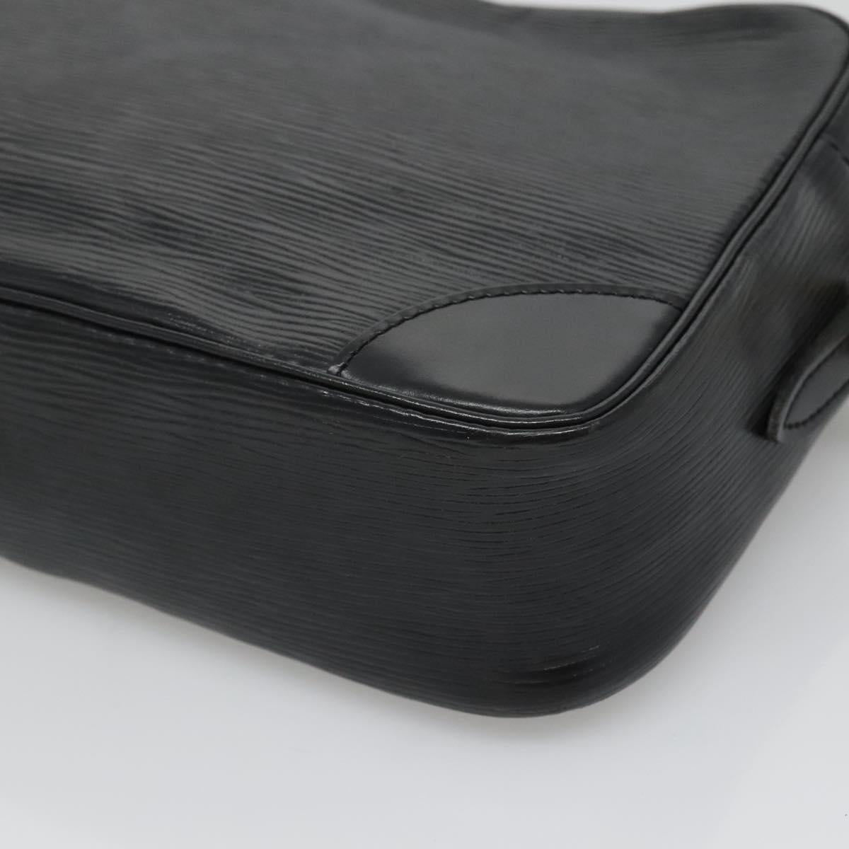 LOUIS VUITTON Epi Trocadero 27 Shoulder Bag Black M52312 LV Auth 132547