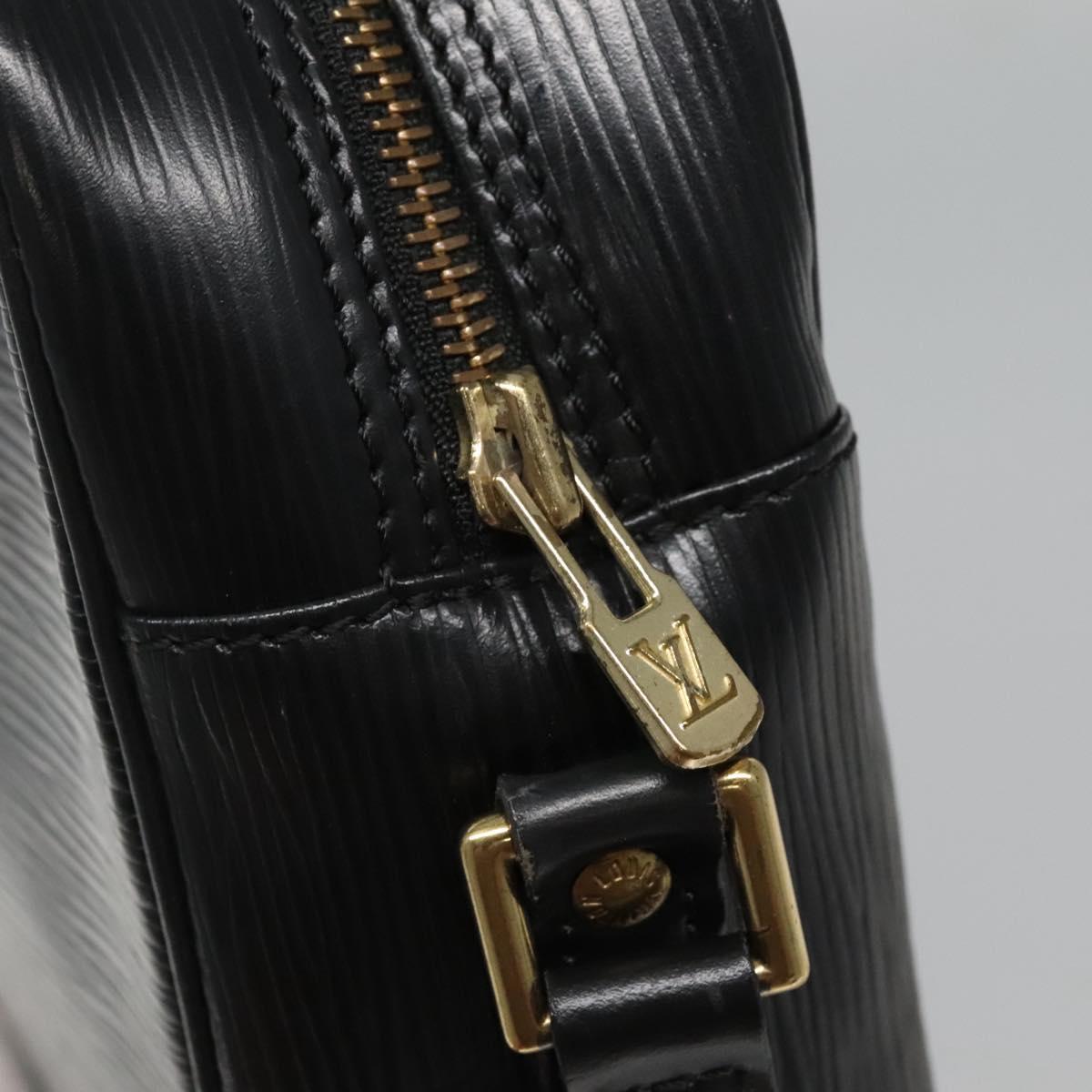 LOUIS VUITTON Epi Trocadero 27 Shoulder Bag Black M52312 LV Auth 132547