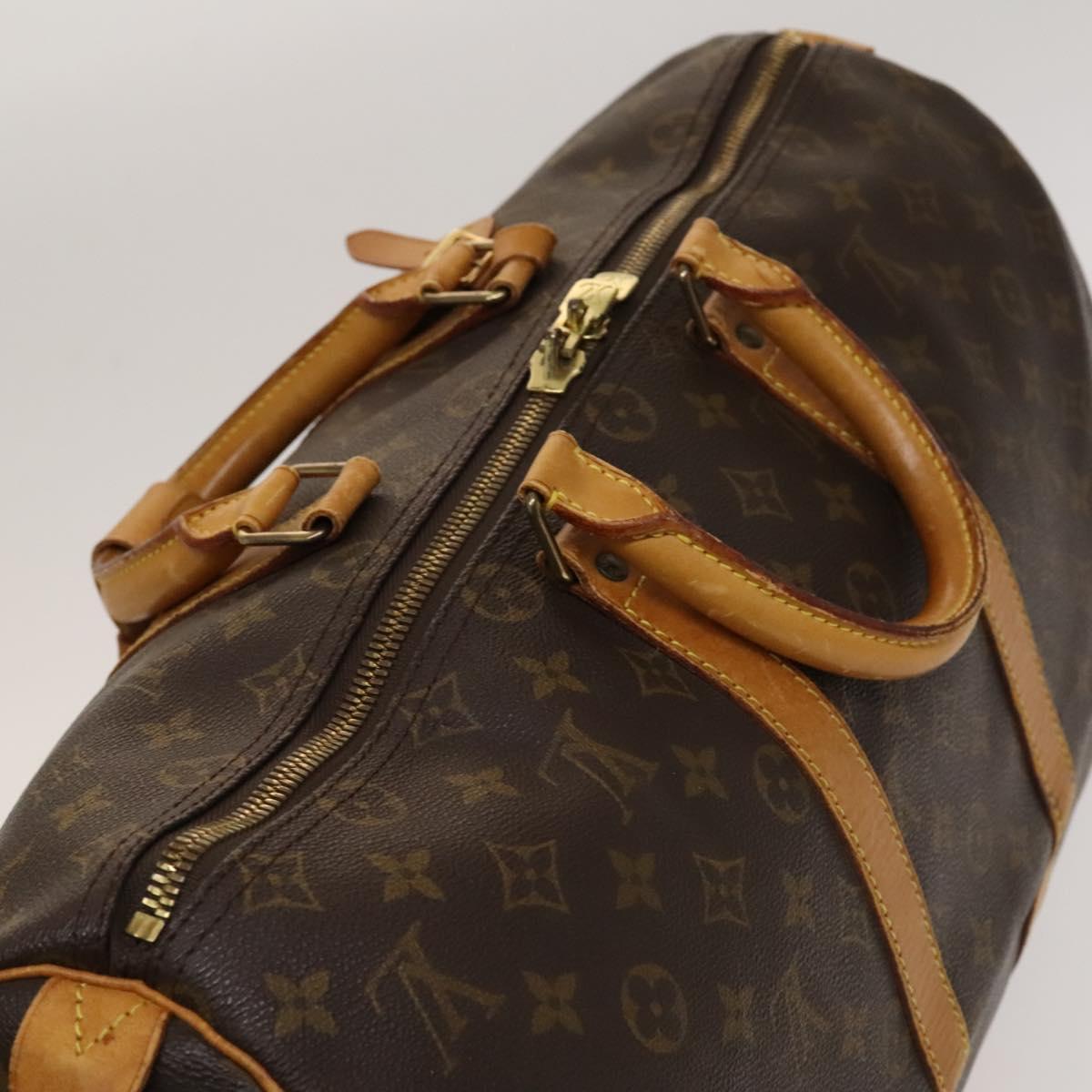 LOUIS VUITTON Monogram Keepall 45 Boston Bag M41428 LV Auth 132552