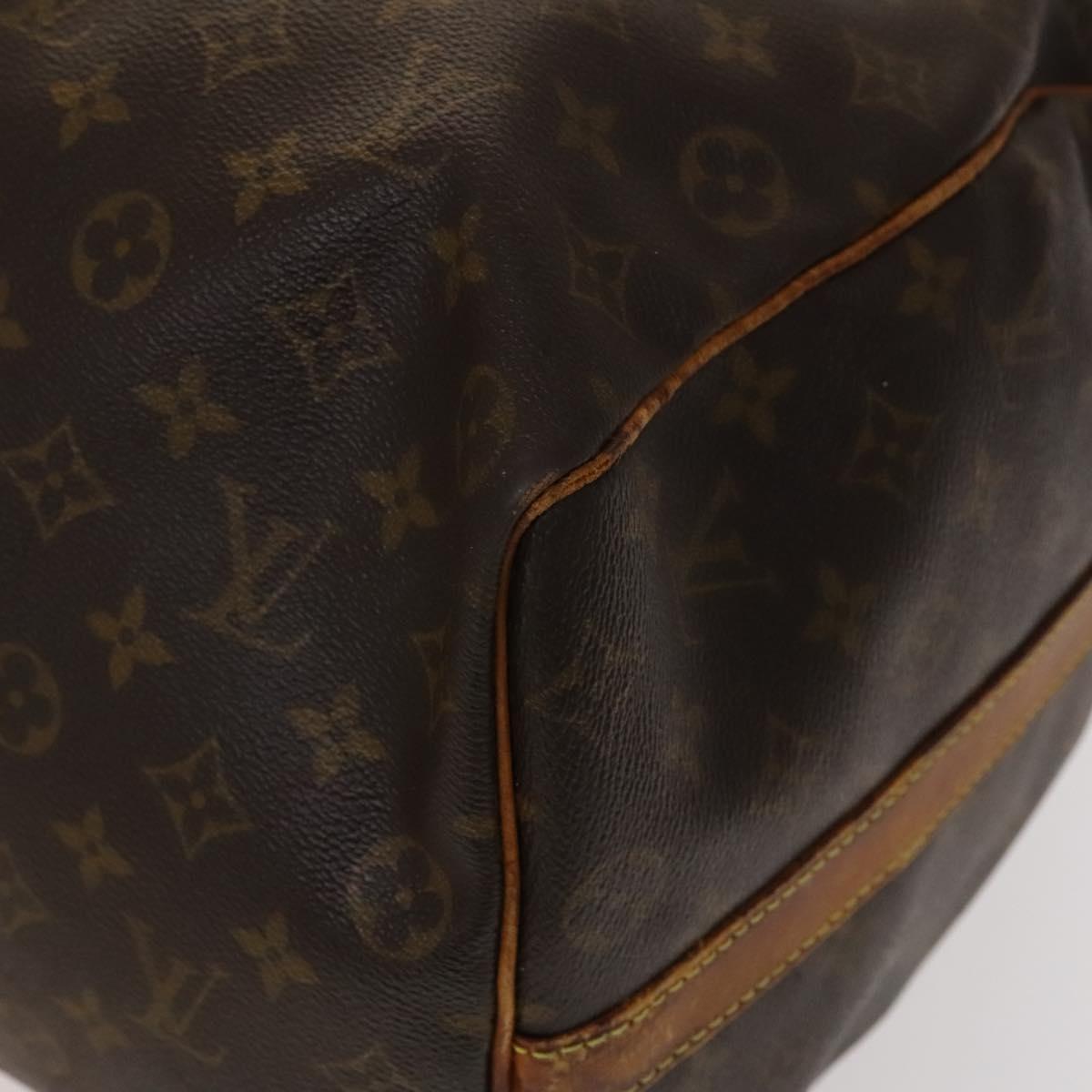 LOUIS VUITTON Monogram Keepall Bandouliere 50 Boston Bag M41416 LV Auth 132553