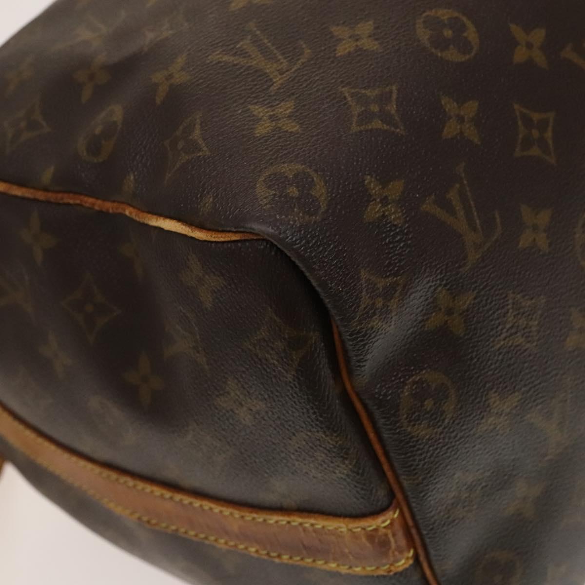 LOUIS VUITTON Monogram Keepall Bandouliere 50 Boston Bag M41416 LV Auth 132553