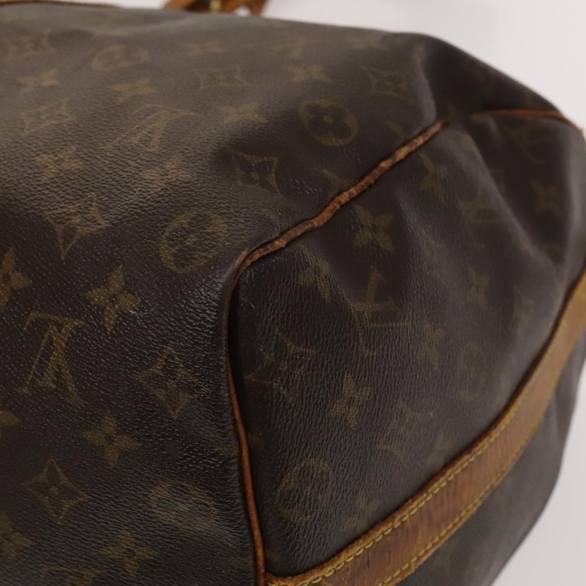 LOUIS VUITTON Monogram Keepall Bandouliere 50 Boston Bag M41416 LV Auth 132553