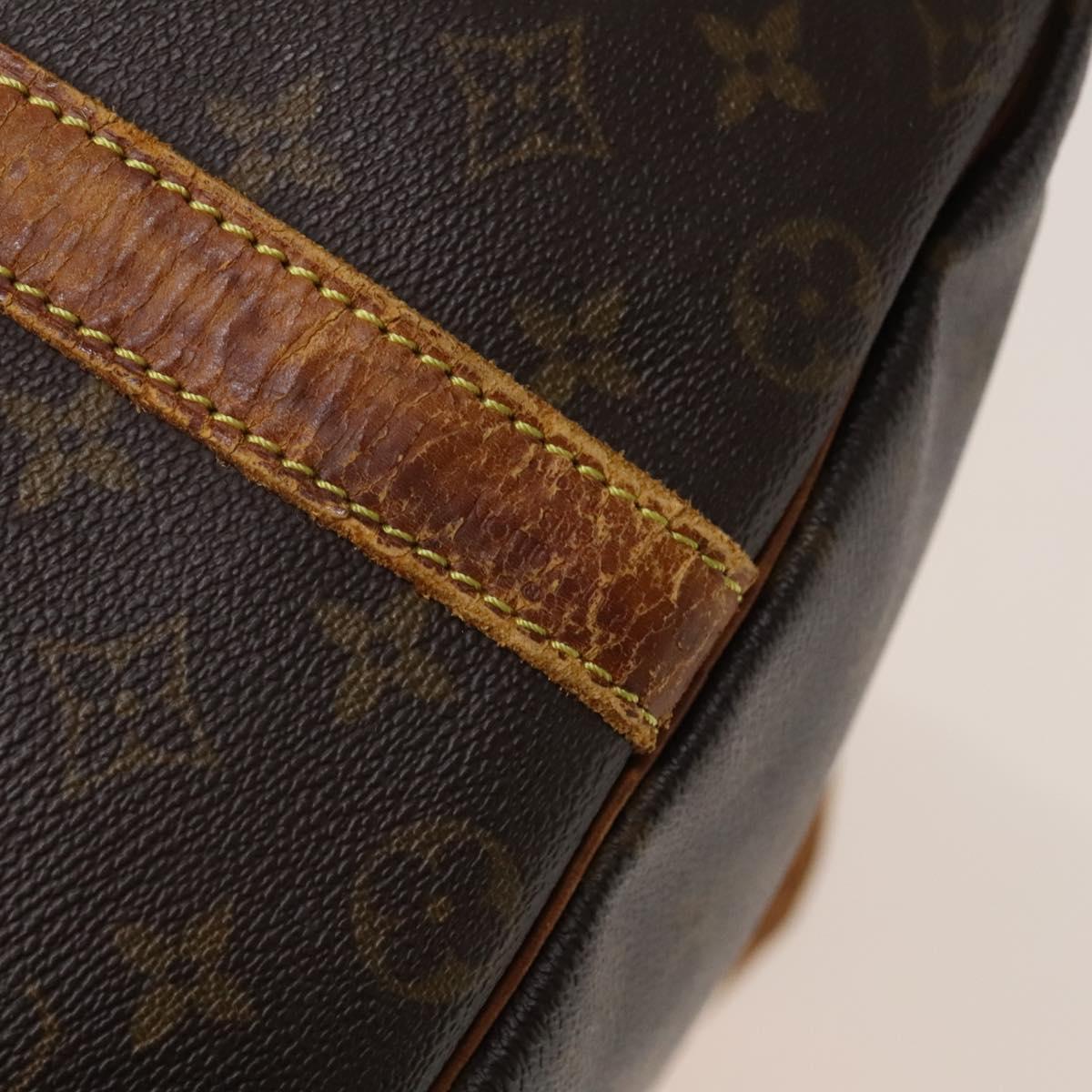 LOUIS VUITTON Monogram Keepall Bandouliere 50 Boston Bag M41416 LV Auth 132553