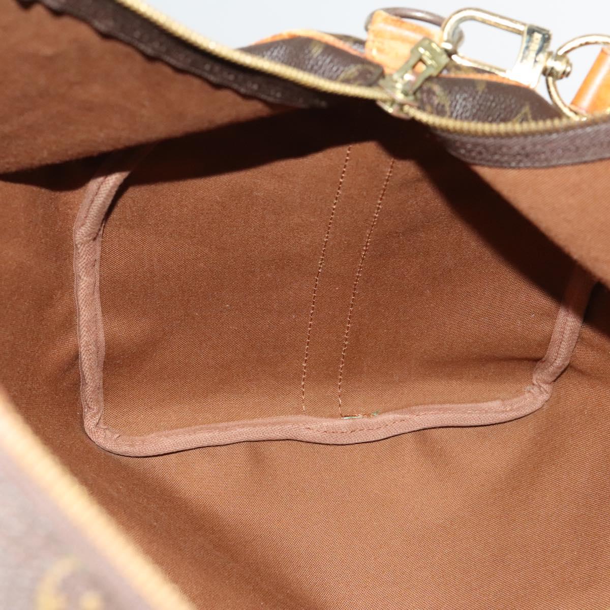 LOUIS VUITTON Monogram Keepall Bandouliere 50 Boston Bag M41416 LV Auth 132553