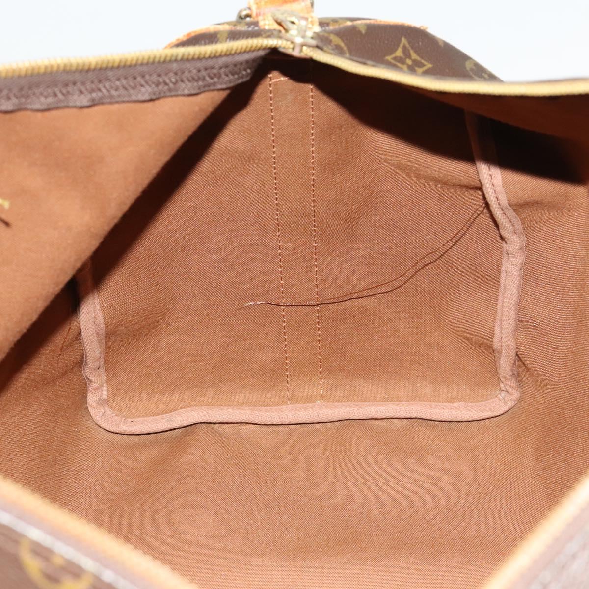 LOUIS VUITTON Monogram Keepall Bandouliere 50 Boston Bag M41416 LV Auth 132553