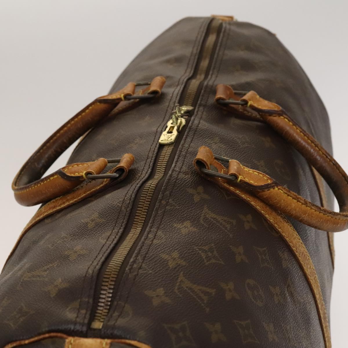 LOUIS VUITTON Monogram Keepall Bandouliere 50 Boston Bag M41416 LV Auth 132553