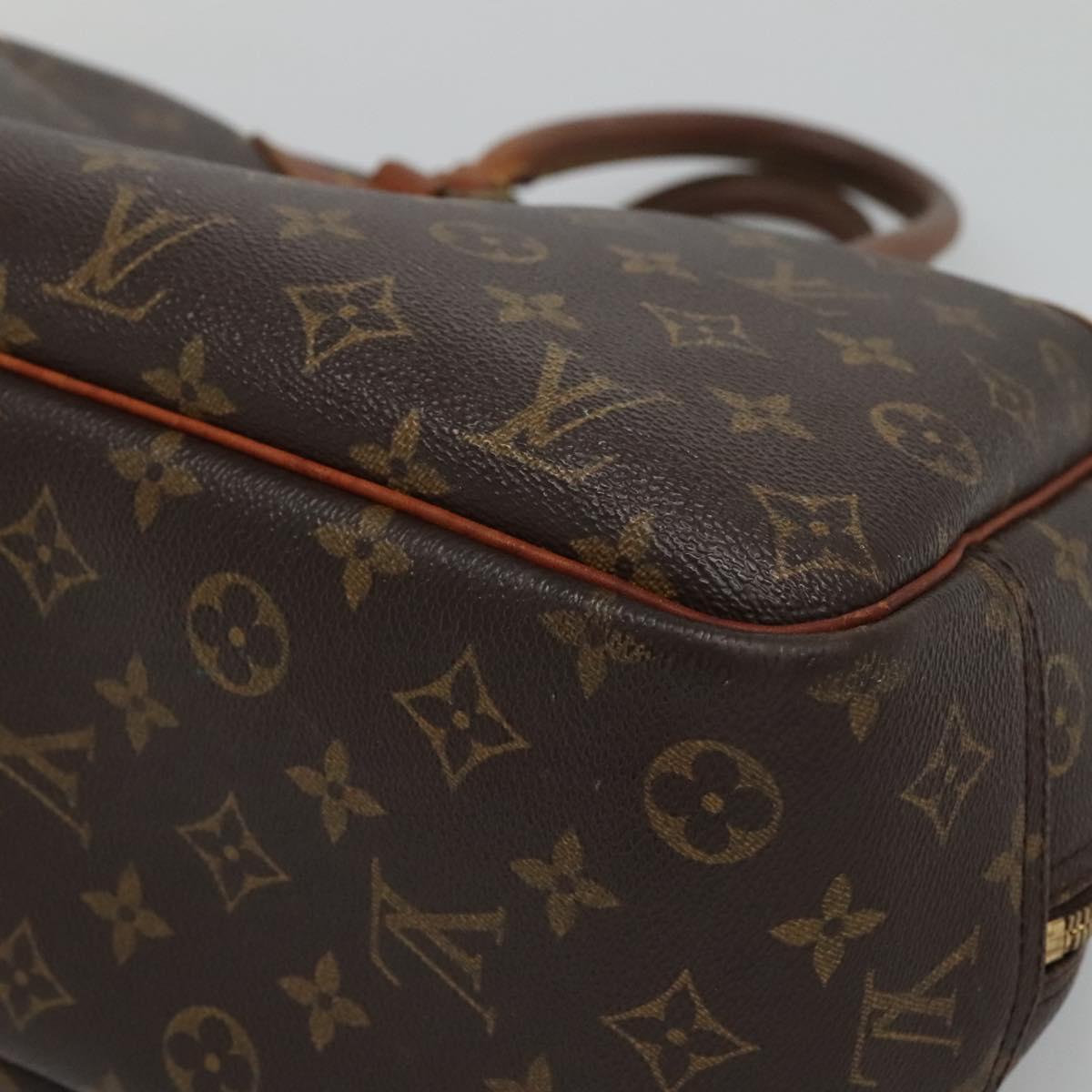 LOUIS VUITTON Monogram Deauville Hand Bag M47270 LV Auth 132591