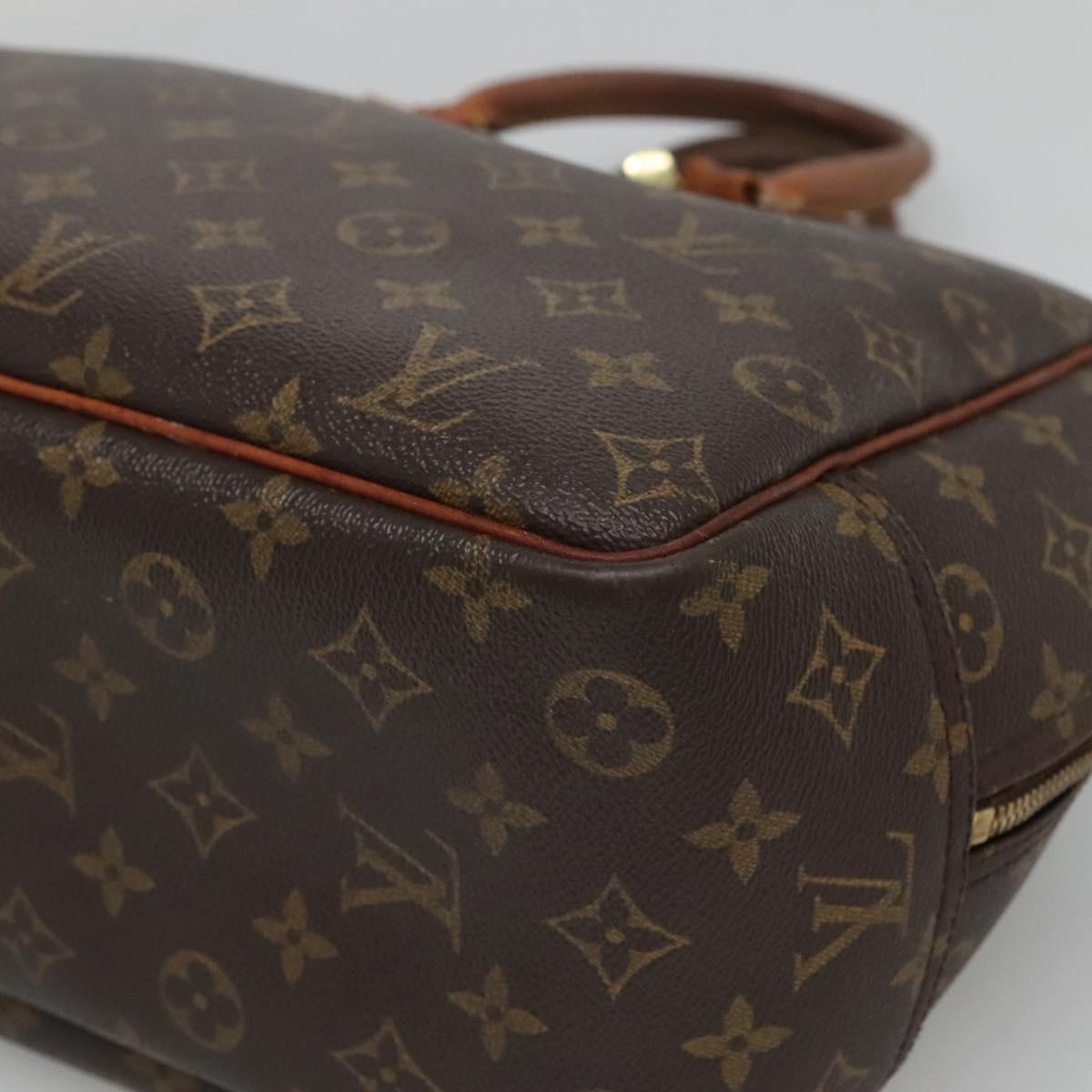 LOUIS VUITTON Monogram Deauville Hand Bag M47270 LV Auth 132591