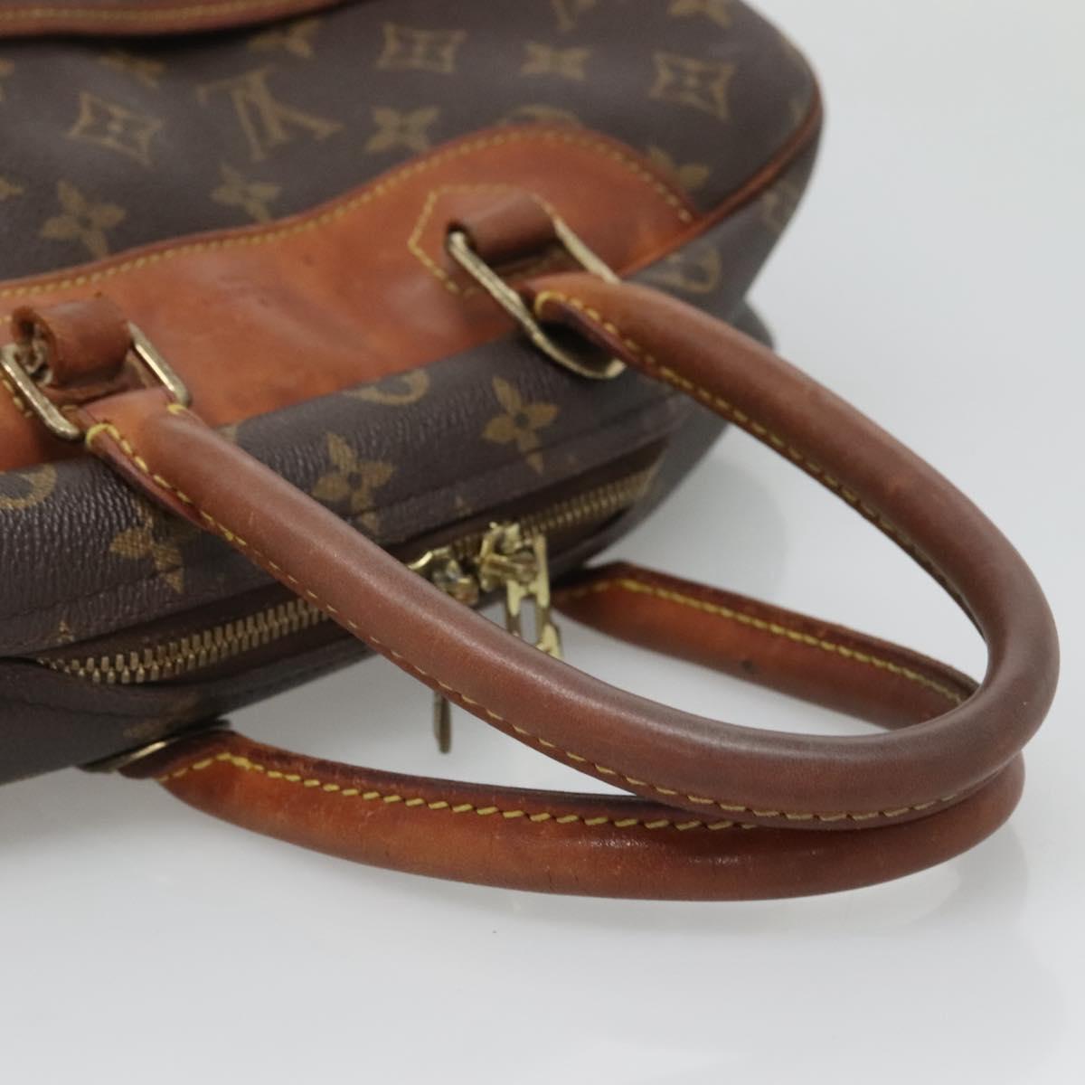 LOUIS VUITTON Monogram Deauville Hand Bag M47270 LV Auth 132591