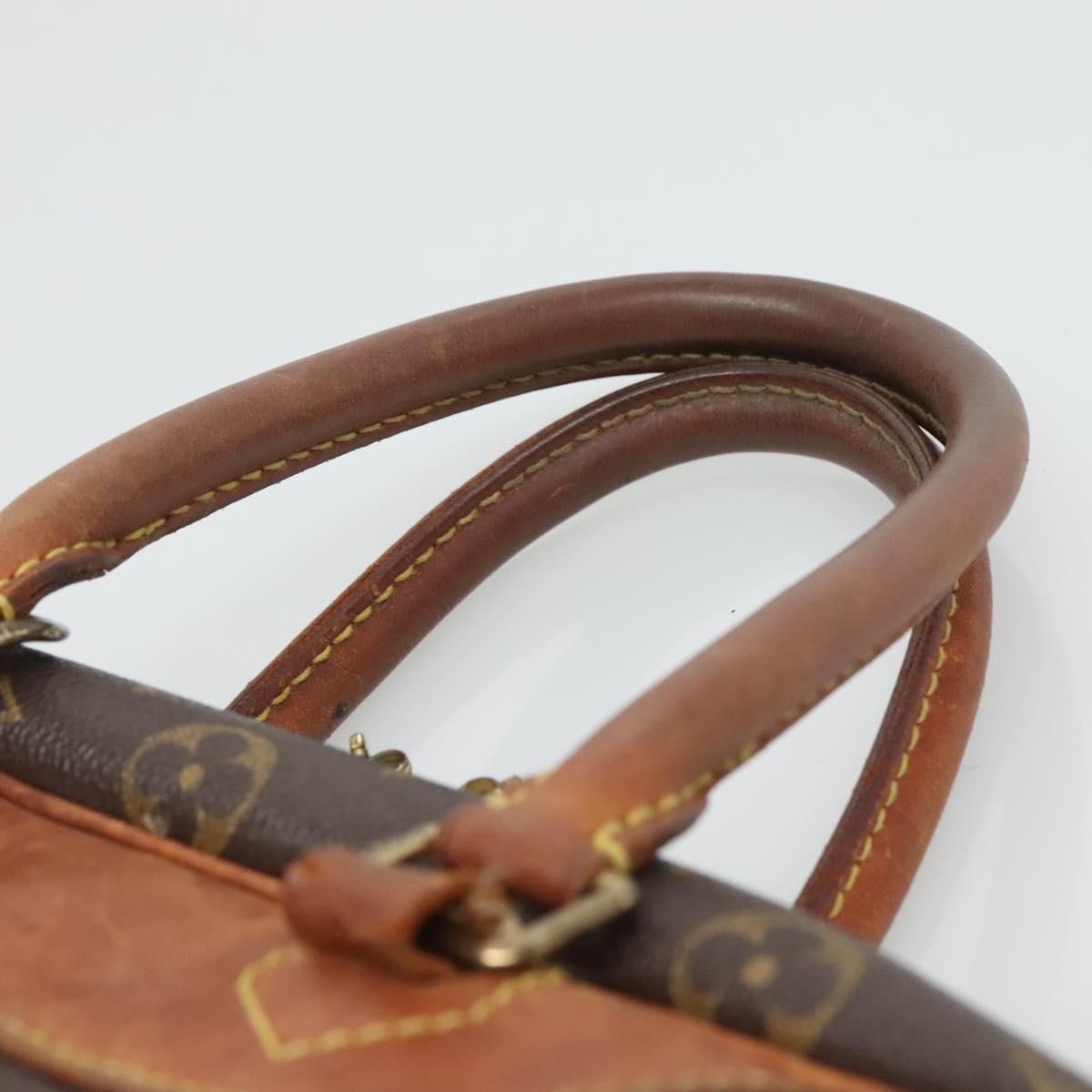 LOUIS VUITTON Monogram Deauville Hand Bag M47270 LV Auth 132591