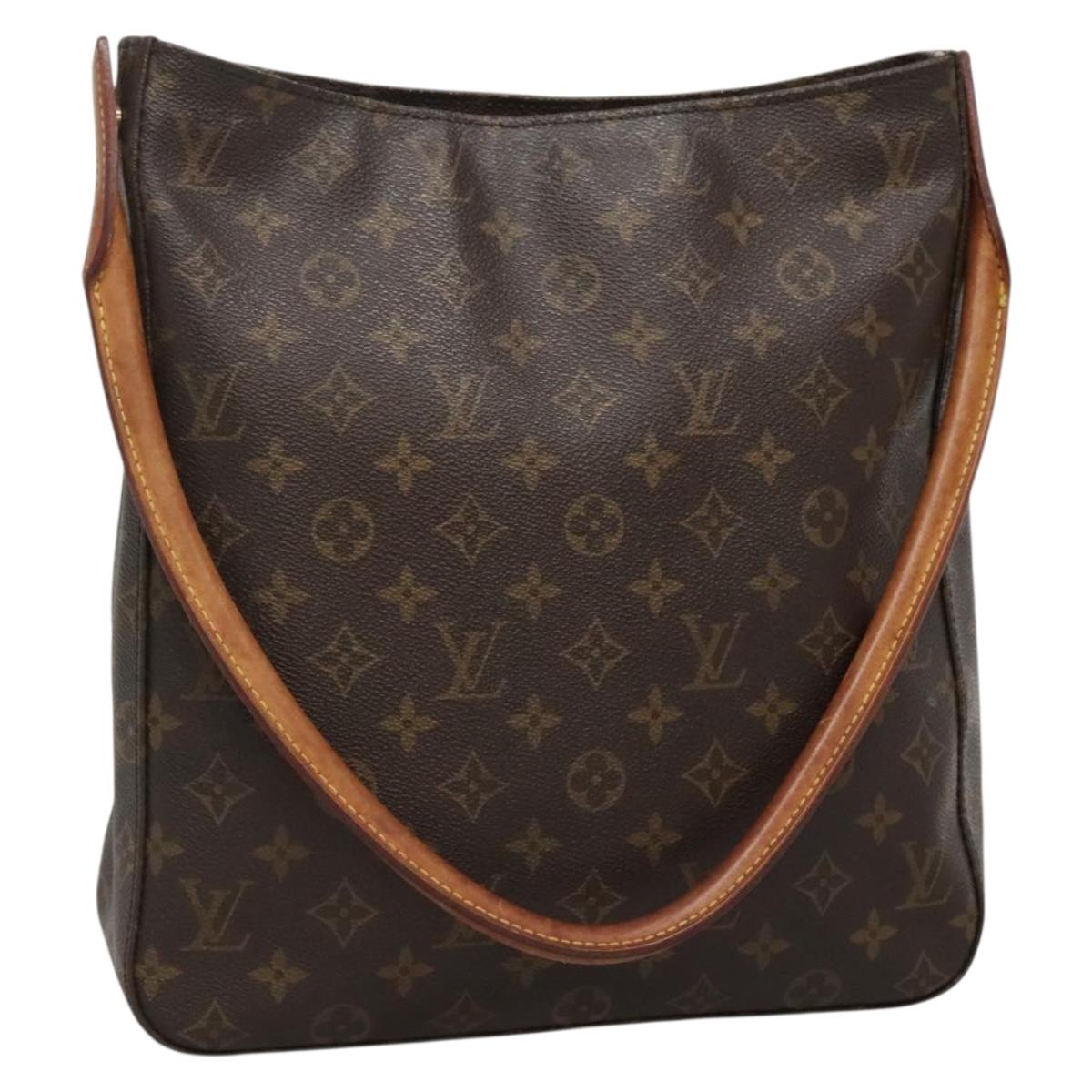 LOUIS VUITTON Monogram Looping GM Shoulder Bag M51145 LV Auth 132592