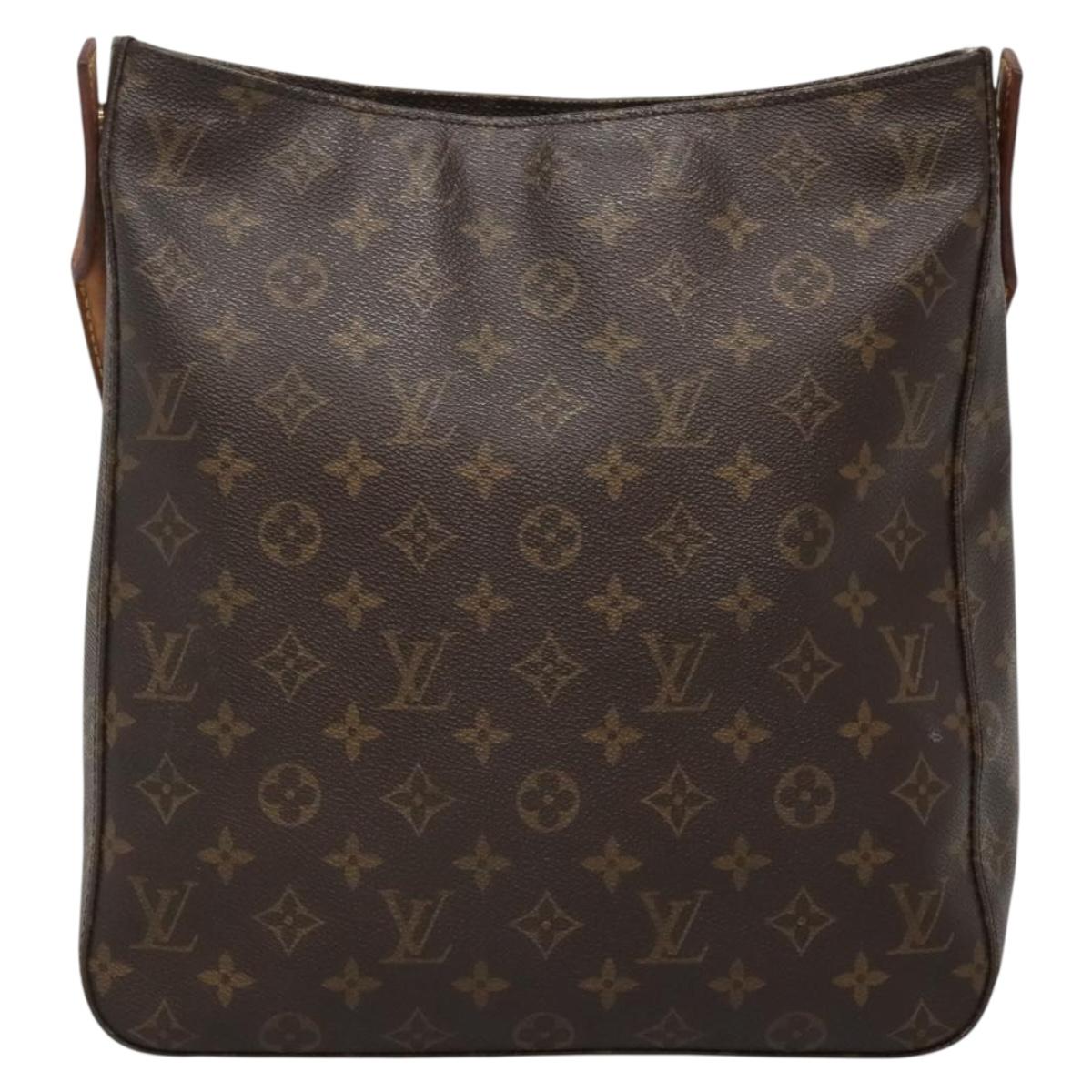 LOUIS VUITTON Monogram Looping GM Shoulder Bag M51145 LV Auth 132592