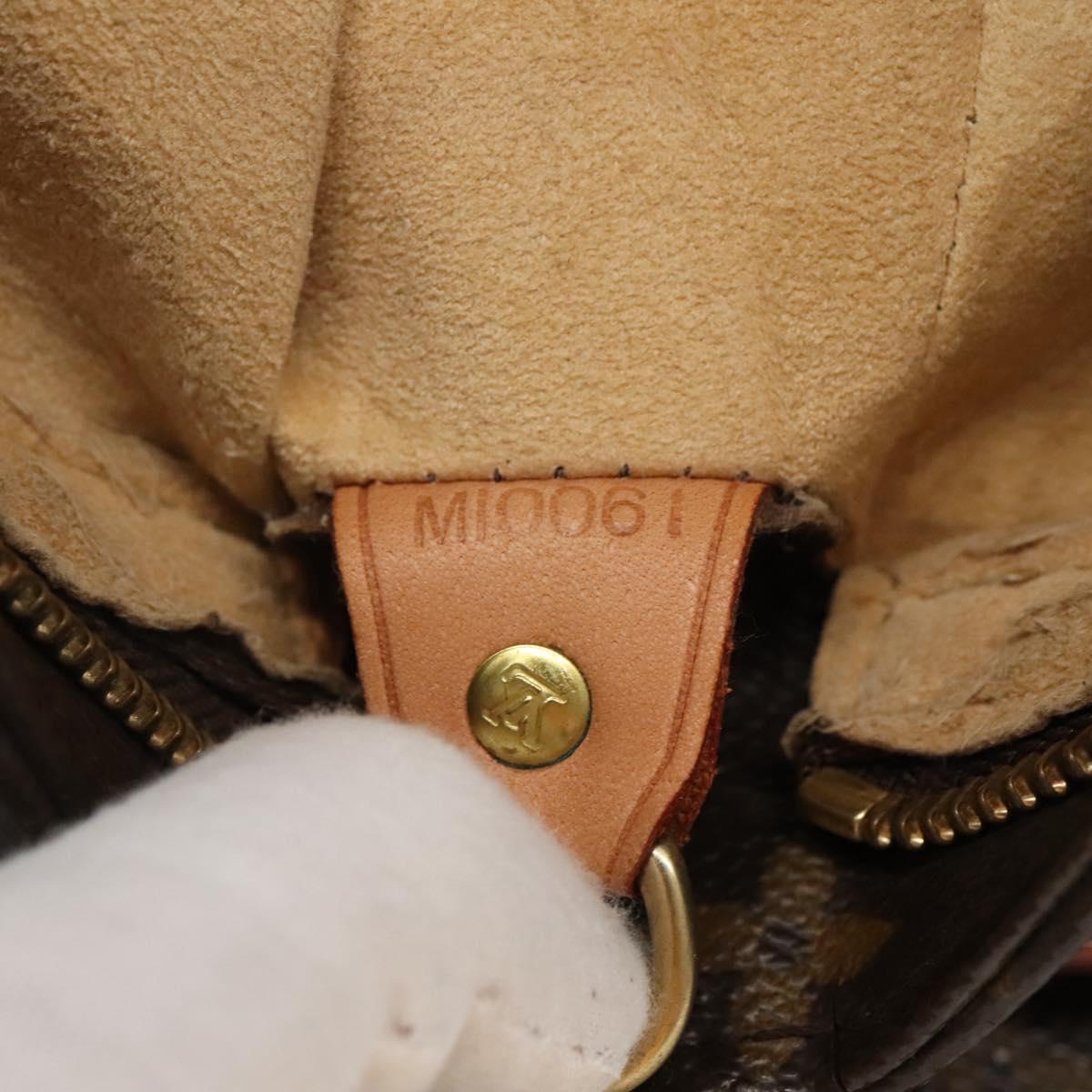 LOUIS VUITTON Monogram Looping GM Shoulder Bag M51145 LV Auth 132592