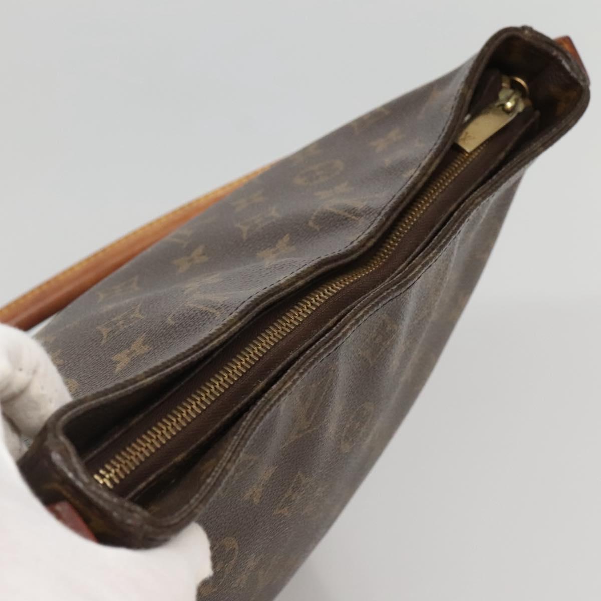 LOUIS VUITTON Monogram Looping GM Shoulder Bag M51145 LV Auth 132592