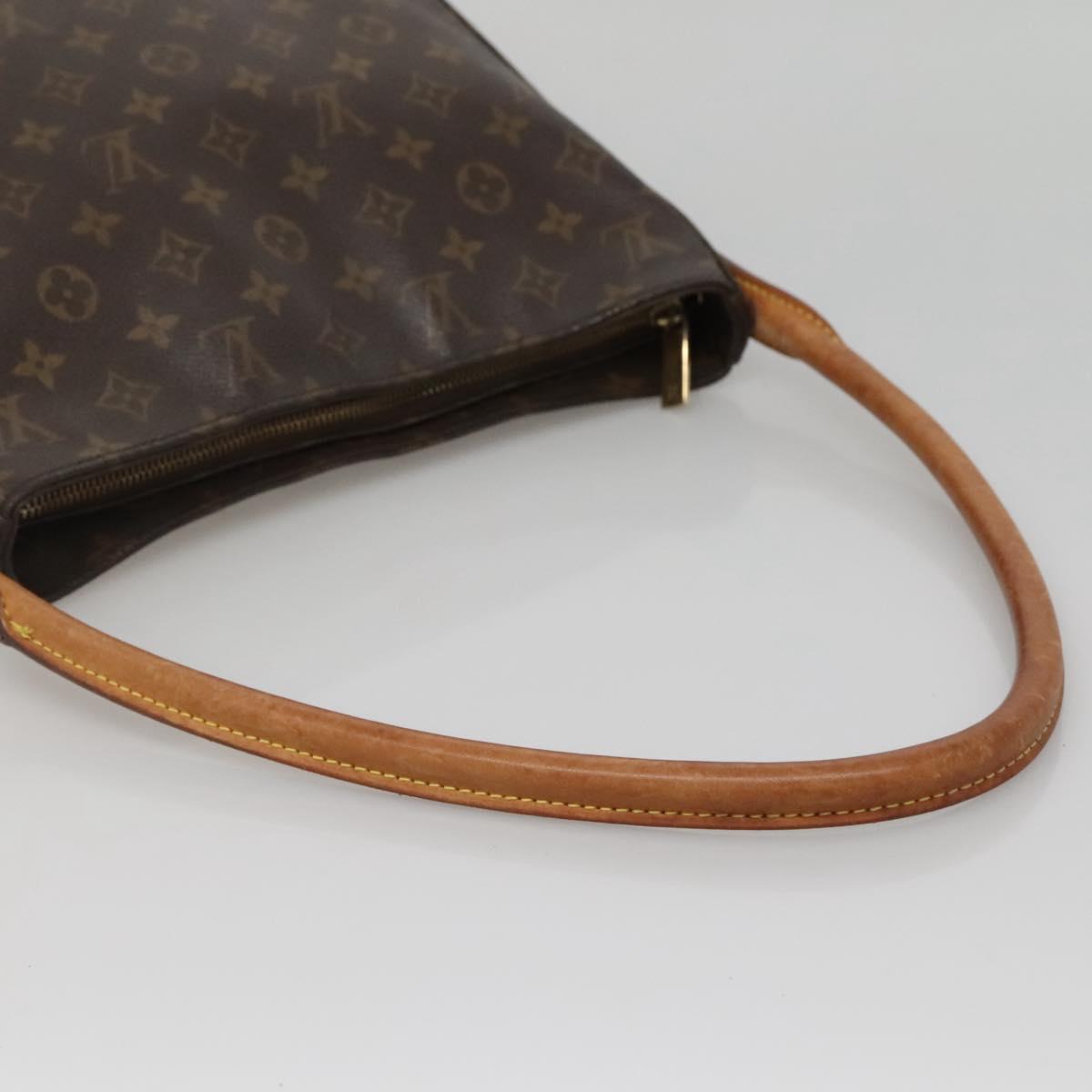 LOUIS VUITTON Monogram Looping GM Shoulder Bag M51145 LV Auth 132592