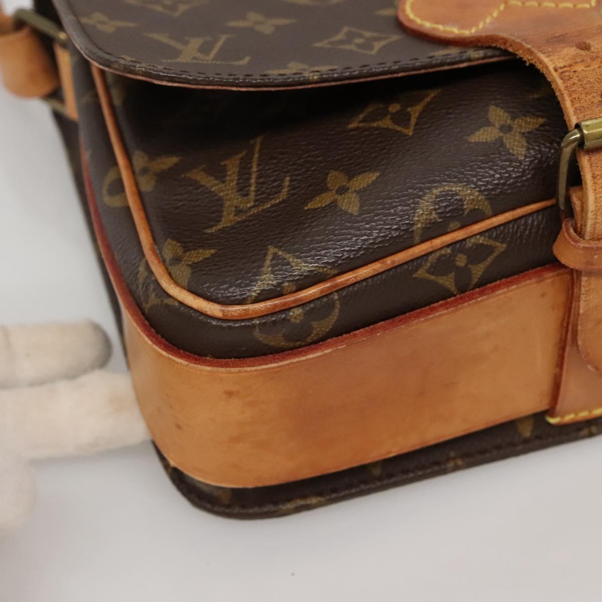 LOUIS VUITTON Monogram Cartesier MM Shoulder Bag M51253 LV Auth 132596