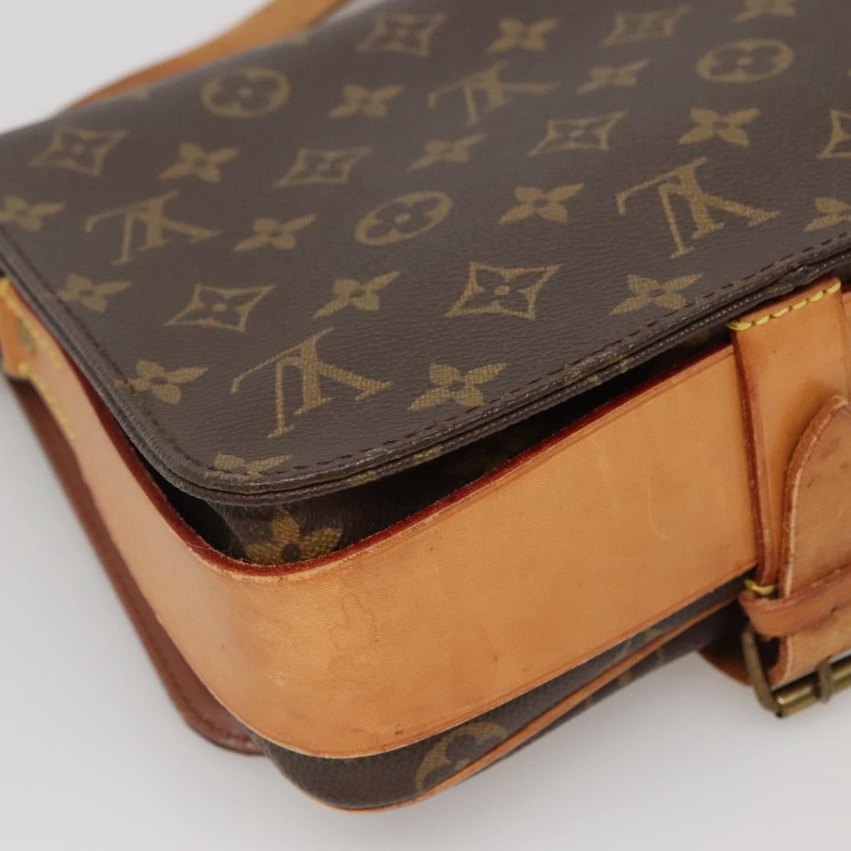 LOUIS VUITTON Monogram Cartesier MM Shoulder Bag M51253 LV Auth 132596