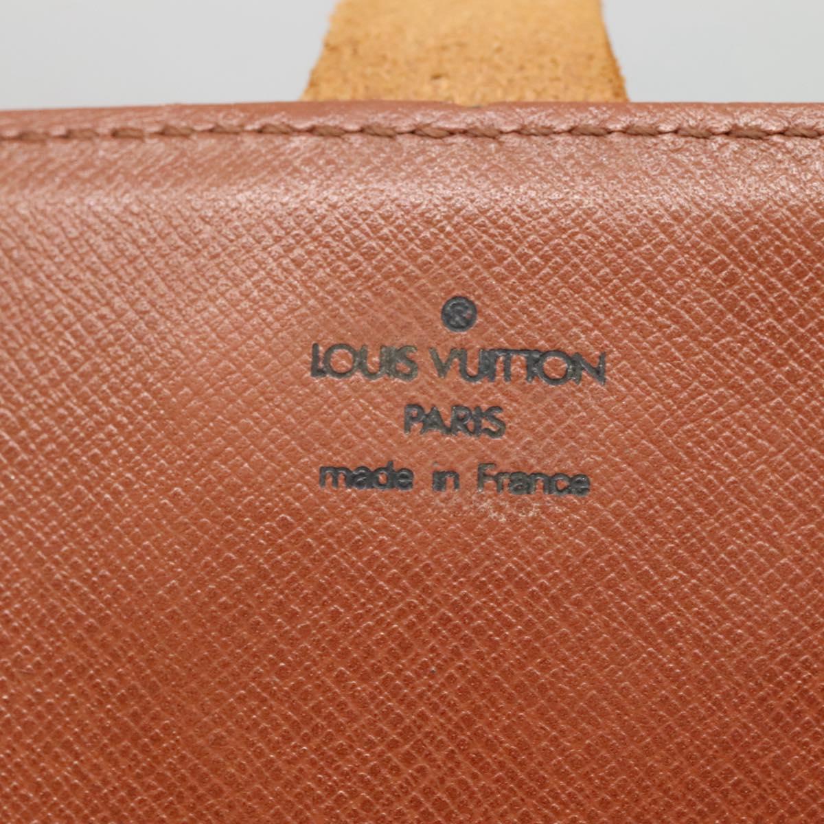 LOUIS VUITTON Monogram Cartesier MM Shoulder Bag M51253 LV Auth 132596