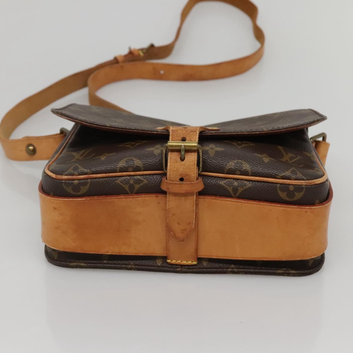 LOUIS VUITTON Monogram Cartesier MM Shoulder Bag M51253 LV Auth 132596