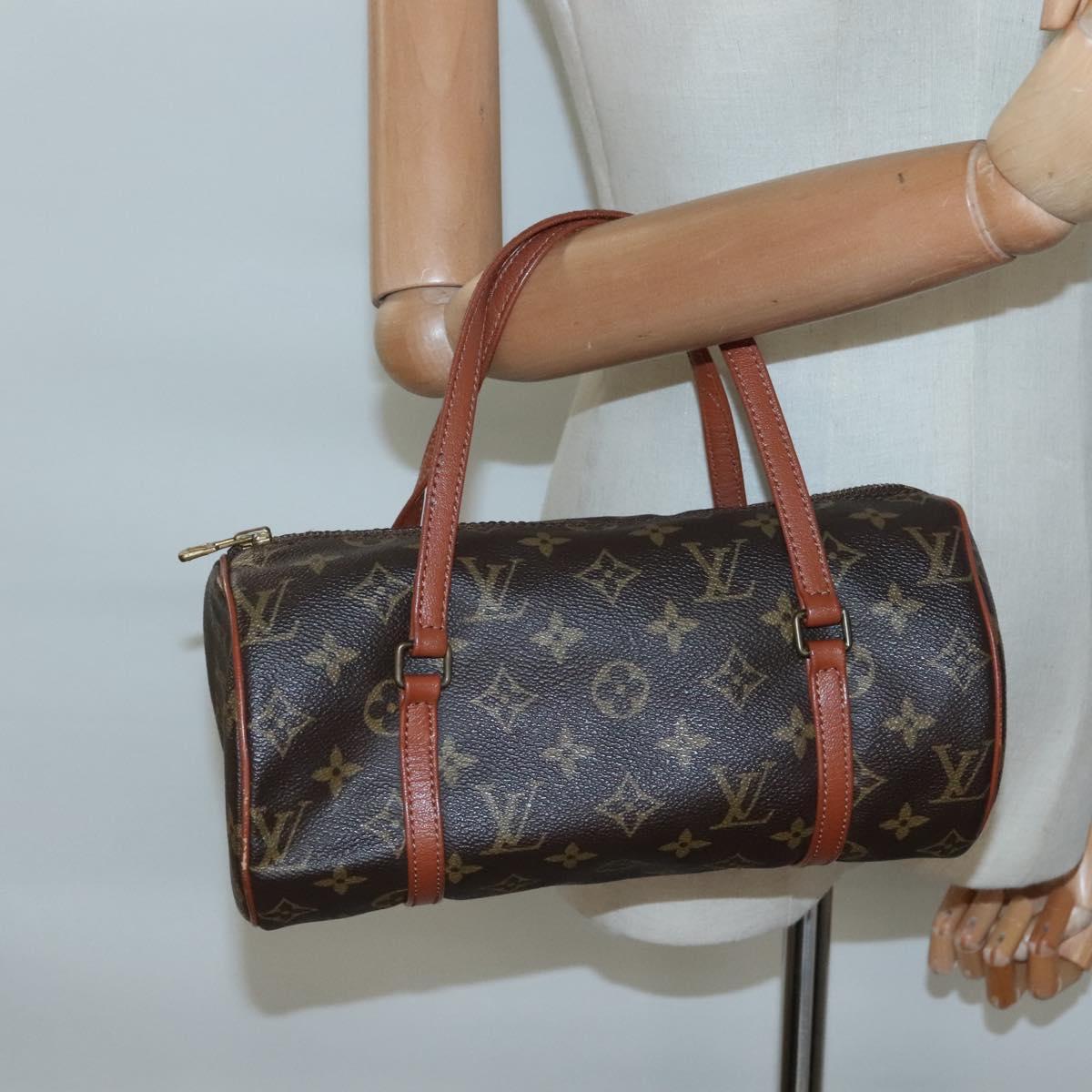 LOUIS VUITTON Monogram Papillon 26 Hand Bag M51386 LV Auth 132598