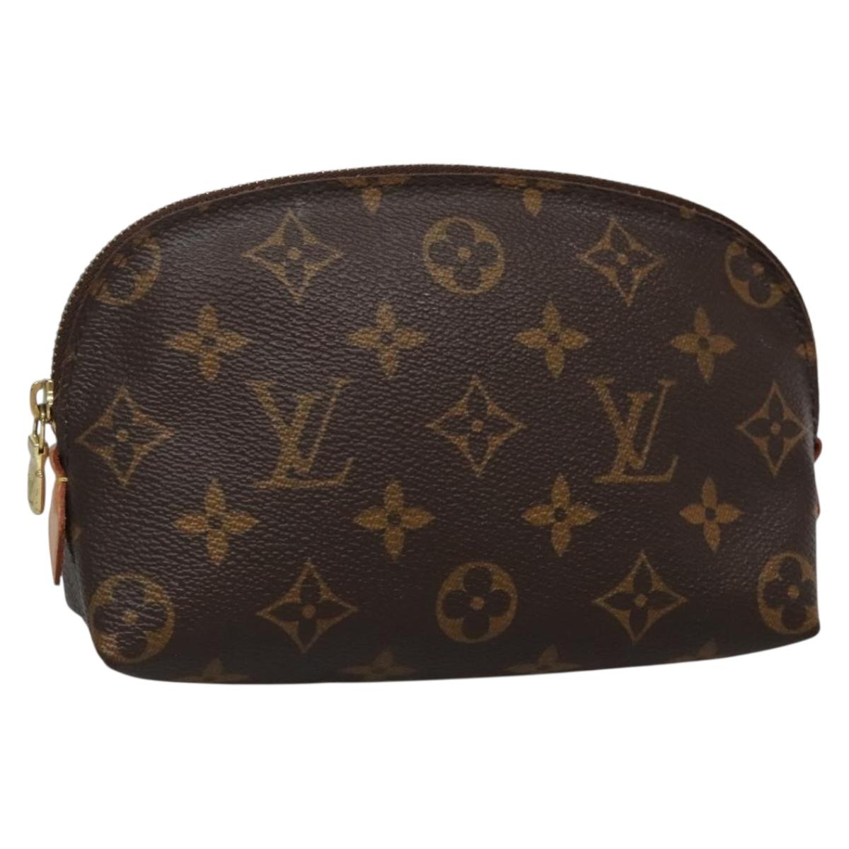LOUIS VUITTON Monogram Pochette Cosmetic PM Pouch M43998 LV Auth 132601