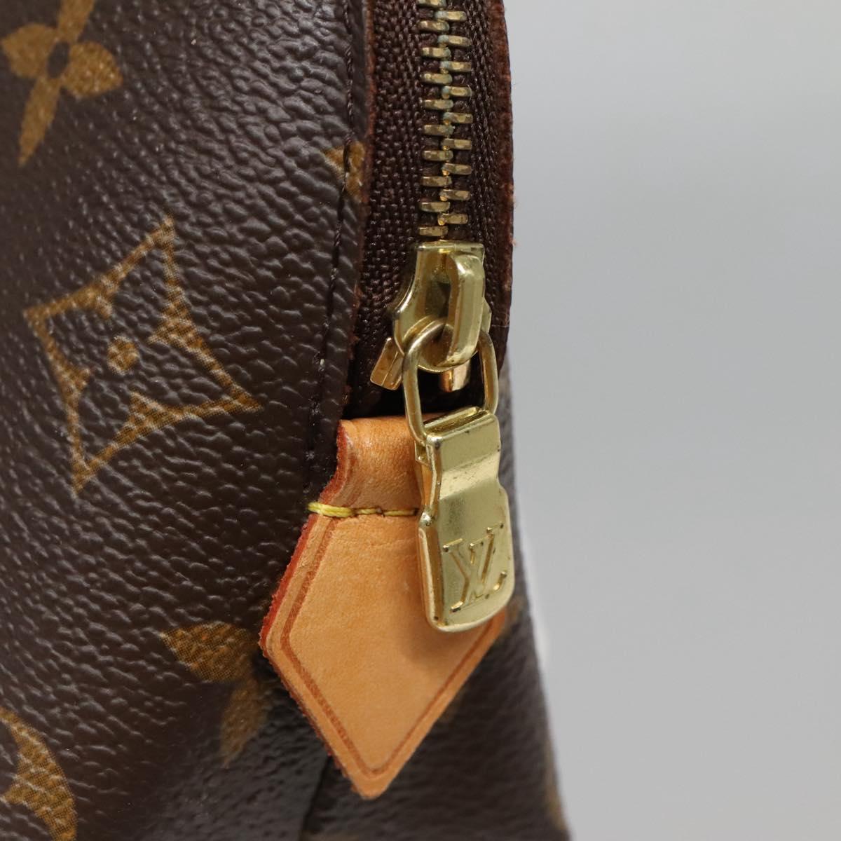 LOUIS VUITTON Monogram Pochette Cosmetic PM Pouch M43998 LV Auth 132601
