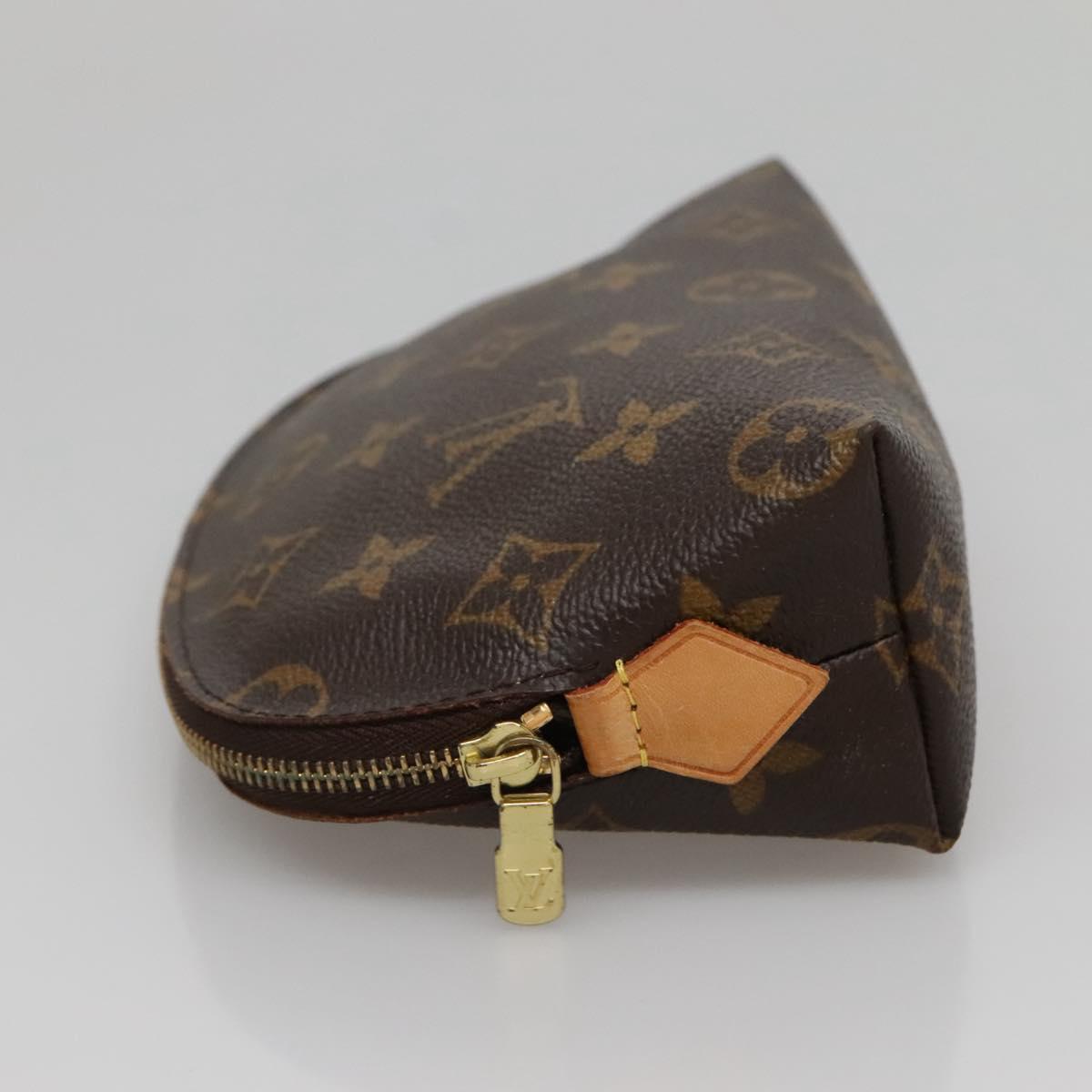LOUIS VUITTON Monogram Pochette Cosmetic PM Pouch M43998 LV Auth 132601