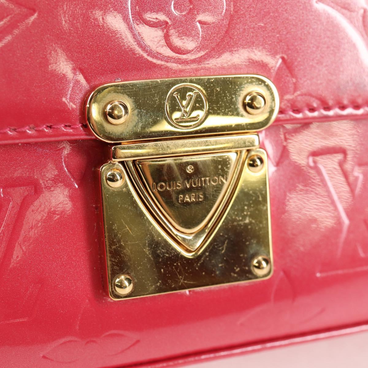 LOUIS VUITTON Monogram Vernis Malibu Street Bag Fran Boise M9150F Auth 132608V