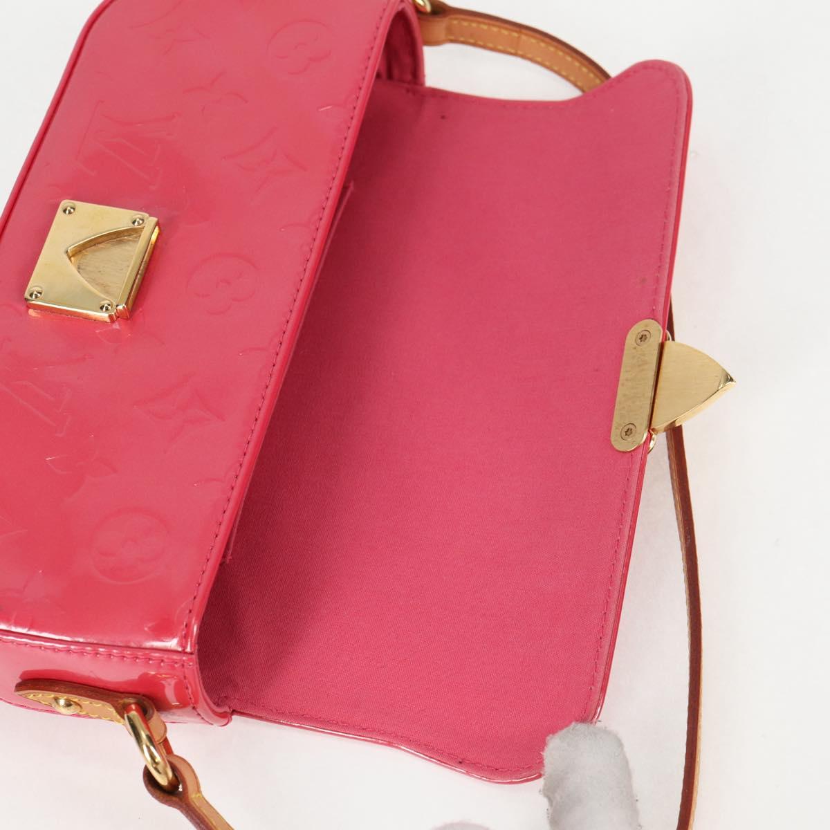 LOUIS VUITTON Monogram Vernis Malibu Street Bag Fran Boise M9150F Auth 132608V