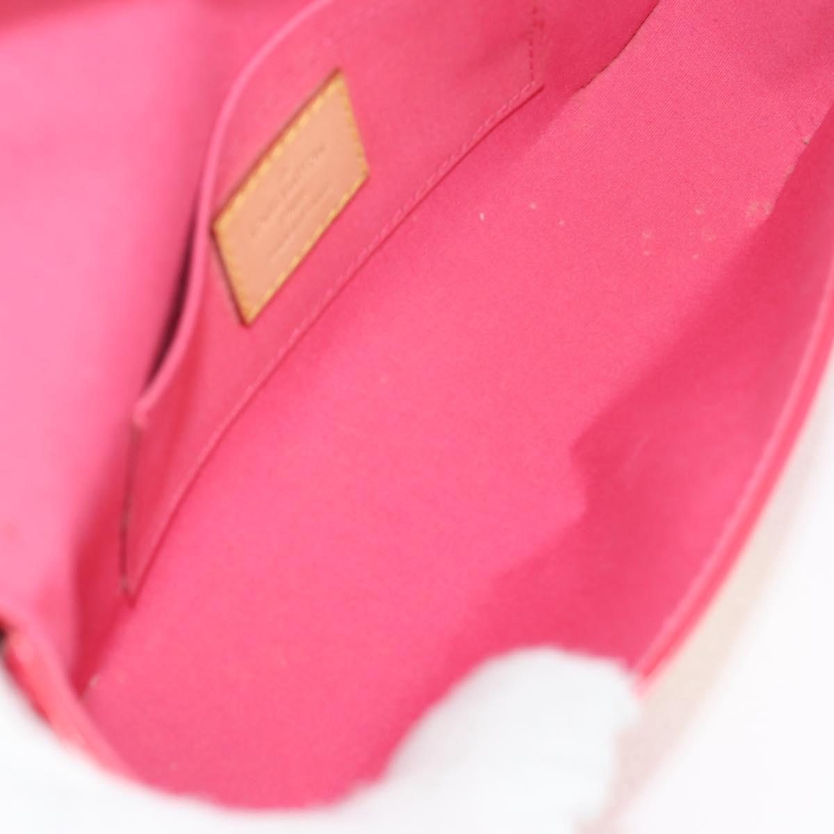 LOUIS VUITTON Monogram Vernis Malibu Street Bag Fran Boise M9150F Auth 132608V