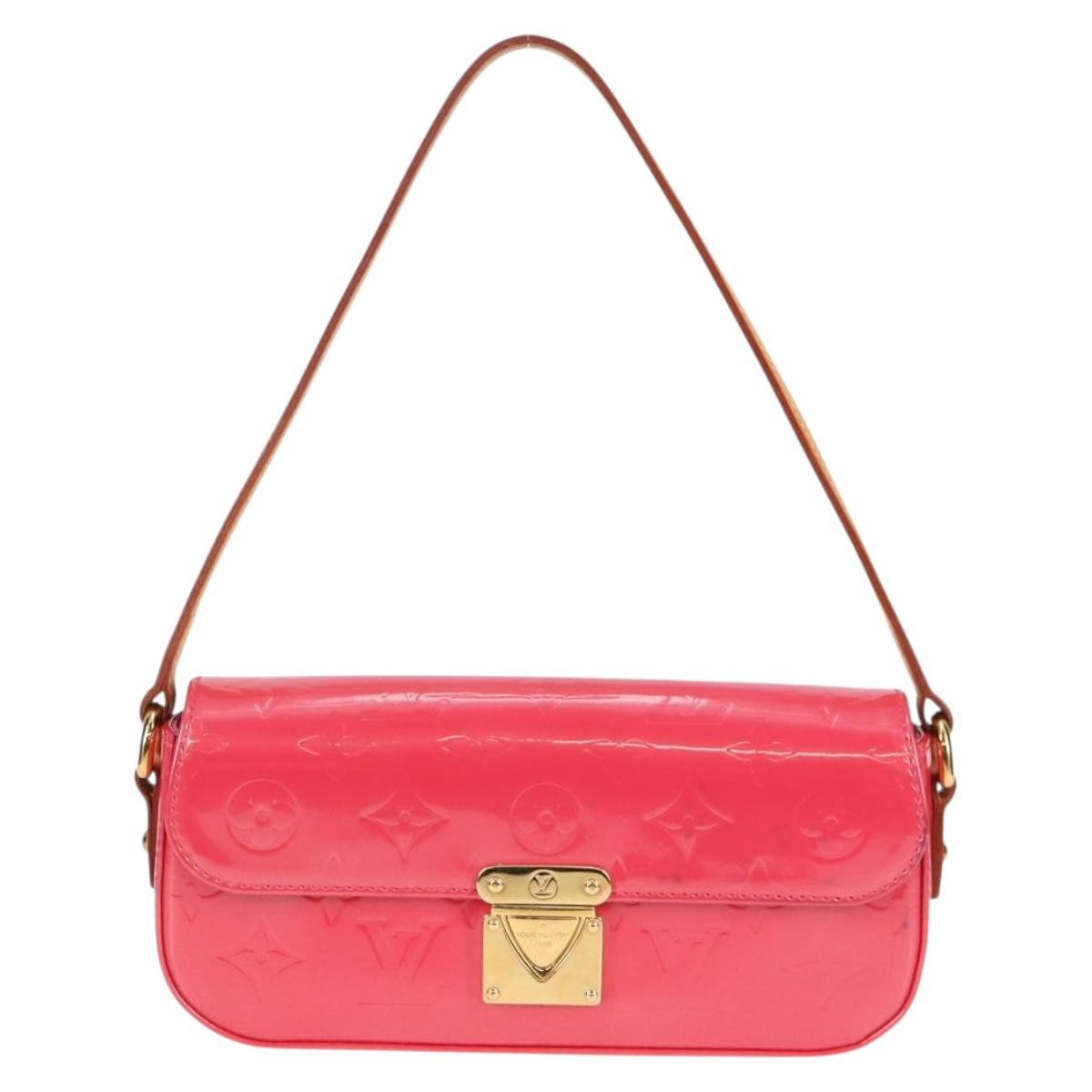 LOUIS VUITTON Monogram Vernis Malibu Street Bag Fran Boise M9150F Auth 132608V
