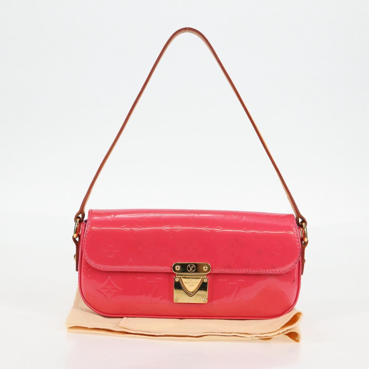 LOUIS VUITTON Monogram Vernis Malibu Street Bag Fran Boise M9150F Auth 132608V