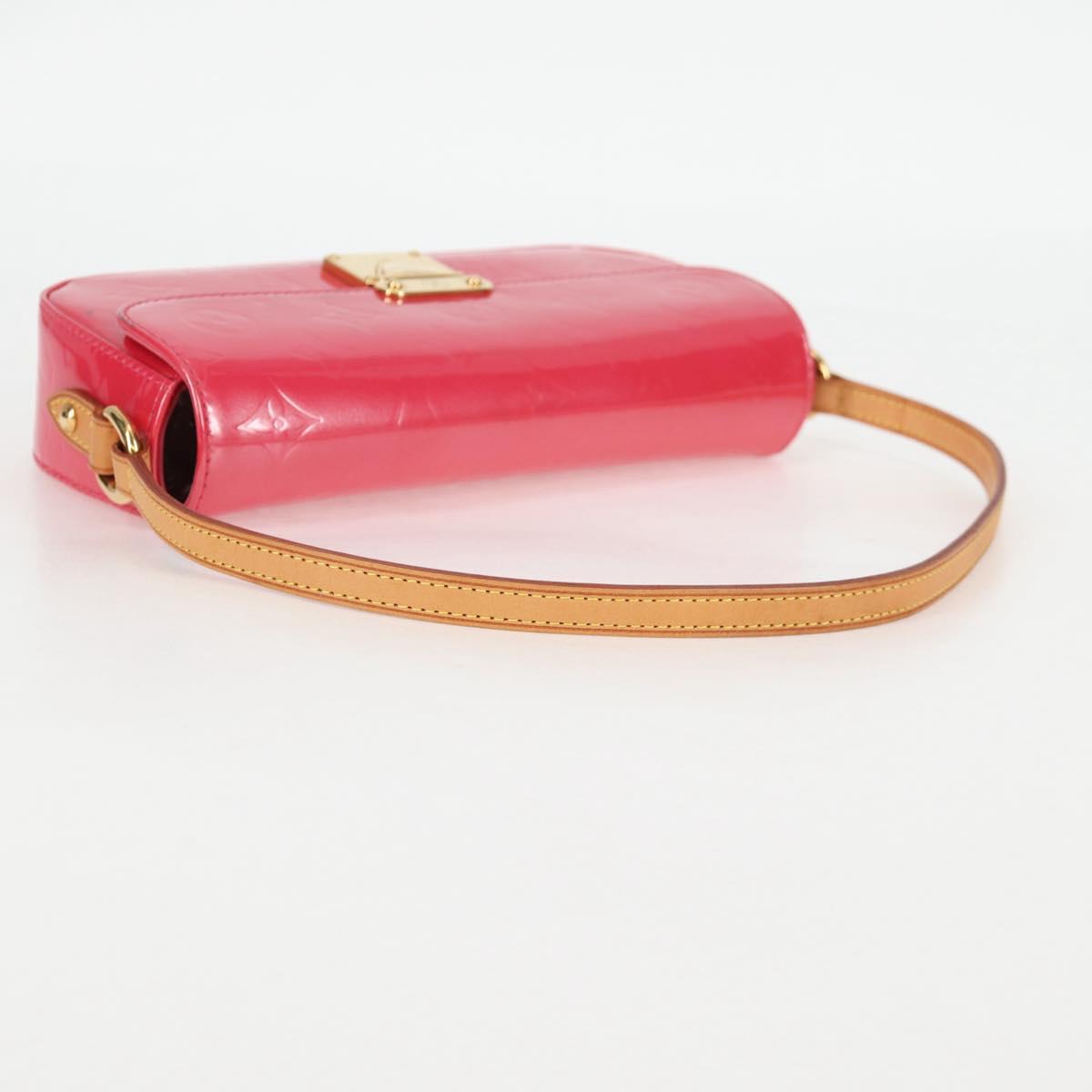 LOUIS VUITTON Monogram Vernis Malibu Street Bag Fran Boise M9150F Auth 132608V