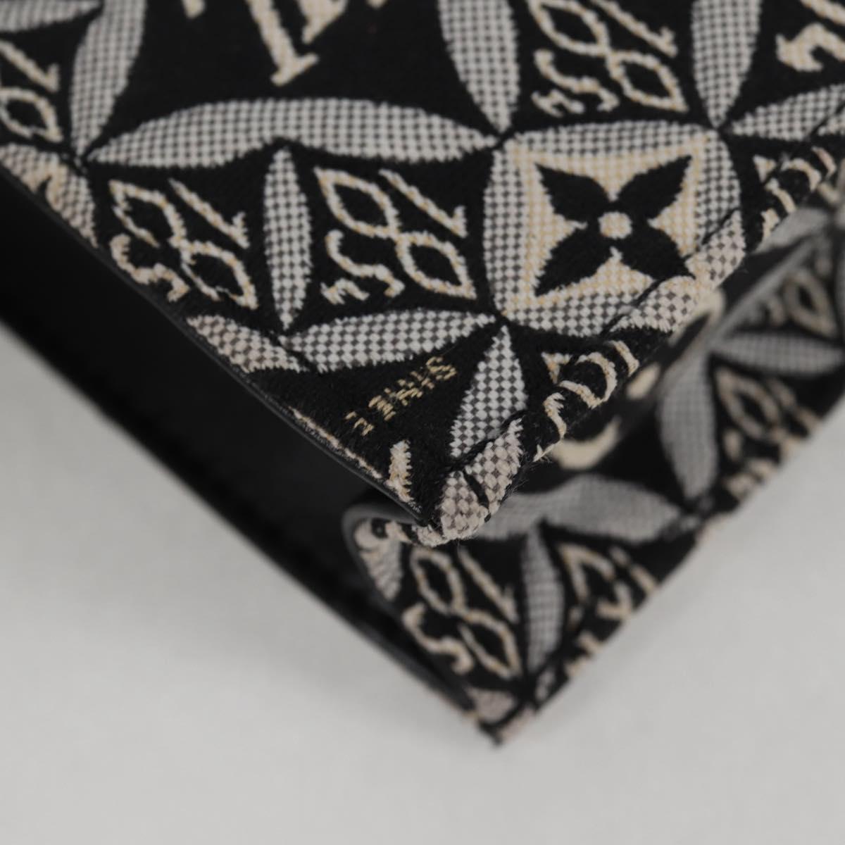 LOUIS VUITTON Pre Owned SINCE 1854 Petit Sac Plat 2way Black M80484 Auth 132612M