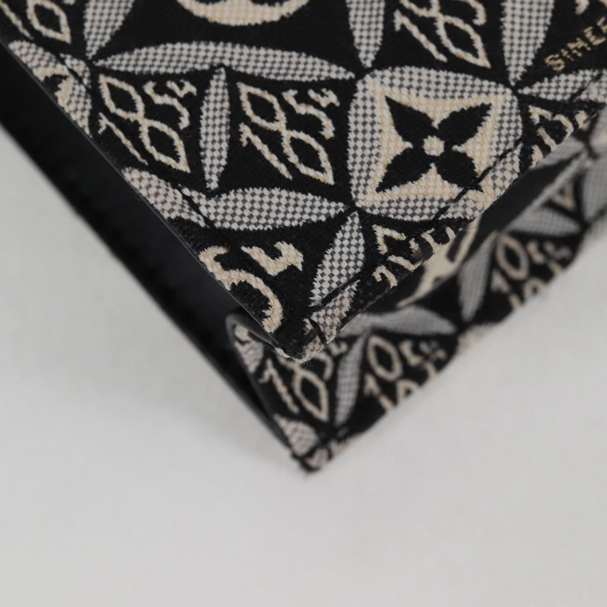 LOUIS VUITTON Pre Owned SINCE 1854 Petit Sac Plat 2way Black M80484 Auth 132612M