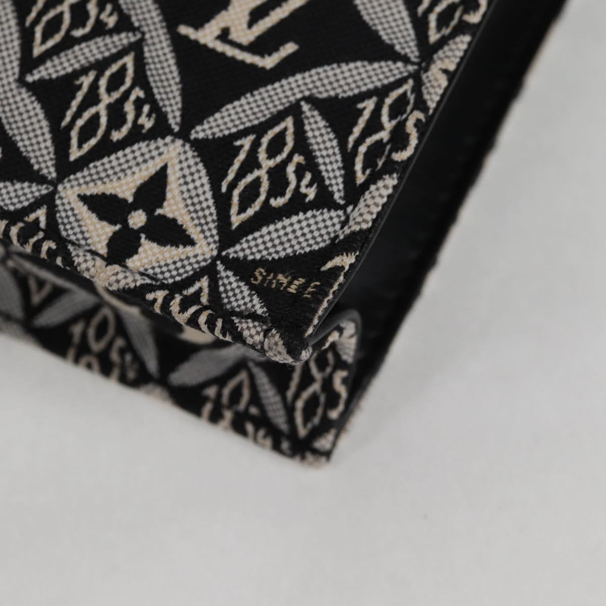 LOUIS VUITTON Pre Owned SINCE 1854 Petit Sac Plat 2way Black M80484 Auth 132612M