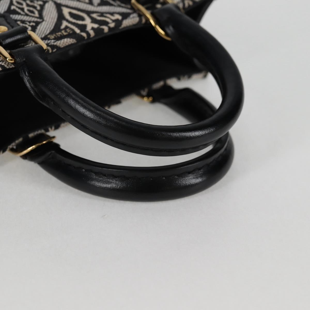 LOUIS VUITTON Pre Owned SINCE 1854 Petit Sac Plat 2way Black M80484 Auth 132612M