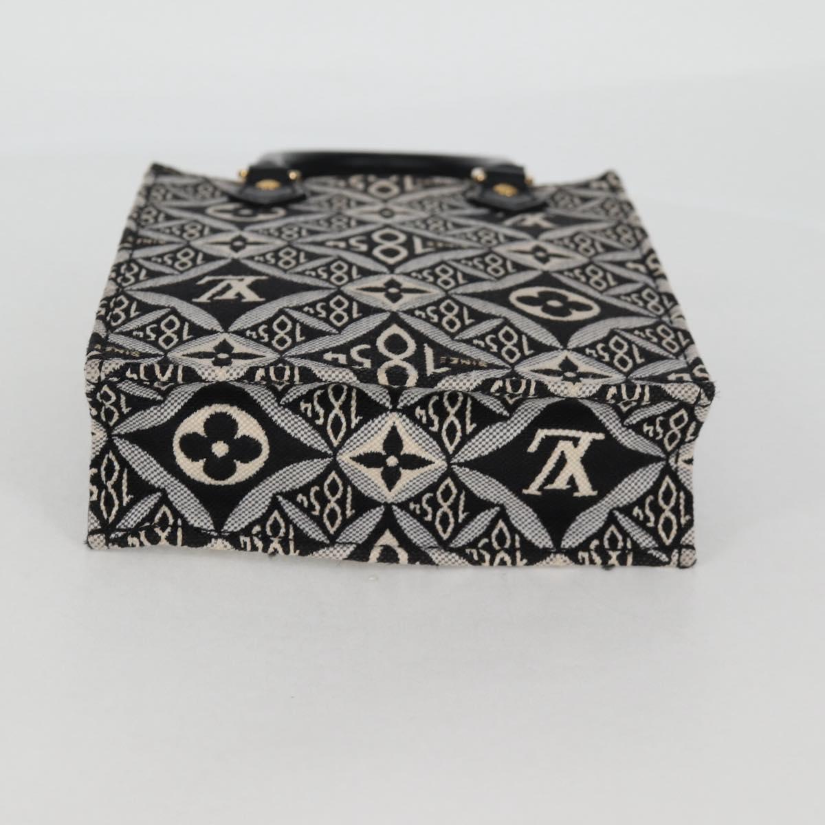 LOUIS VUITTON Pre Owned SINCE 1854 Petit Sac Plat 2way Black M80484 Auth 132612M