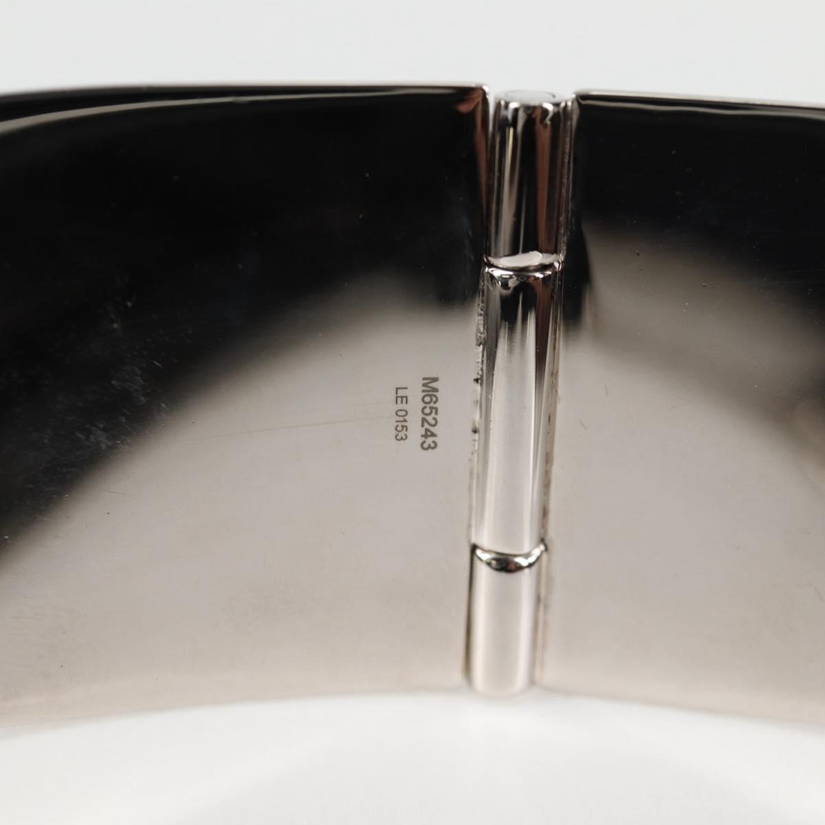 LOUIS VUITTON Choker metal Silver M65243 LV Auth 132619M