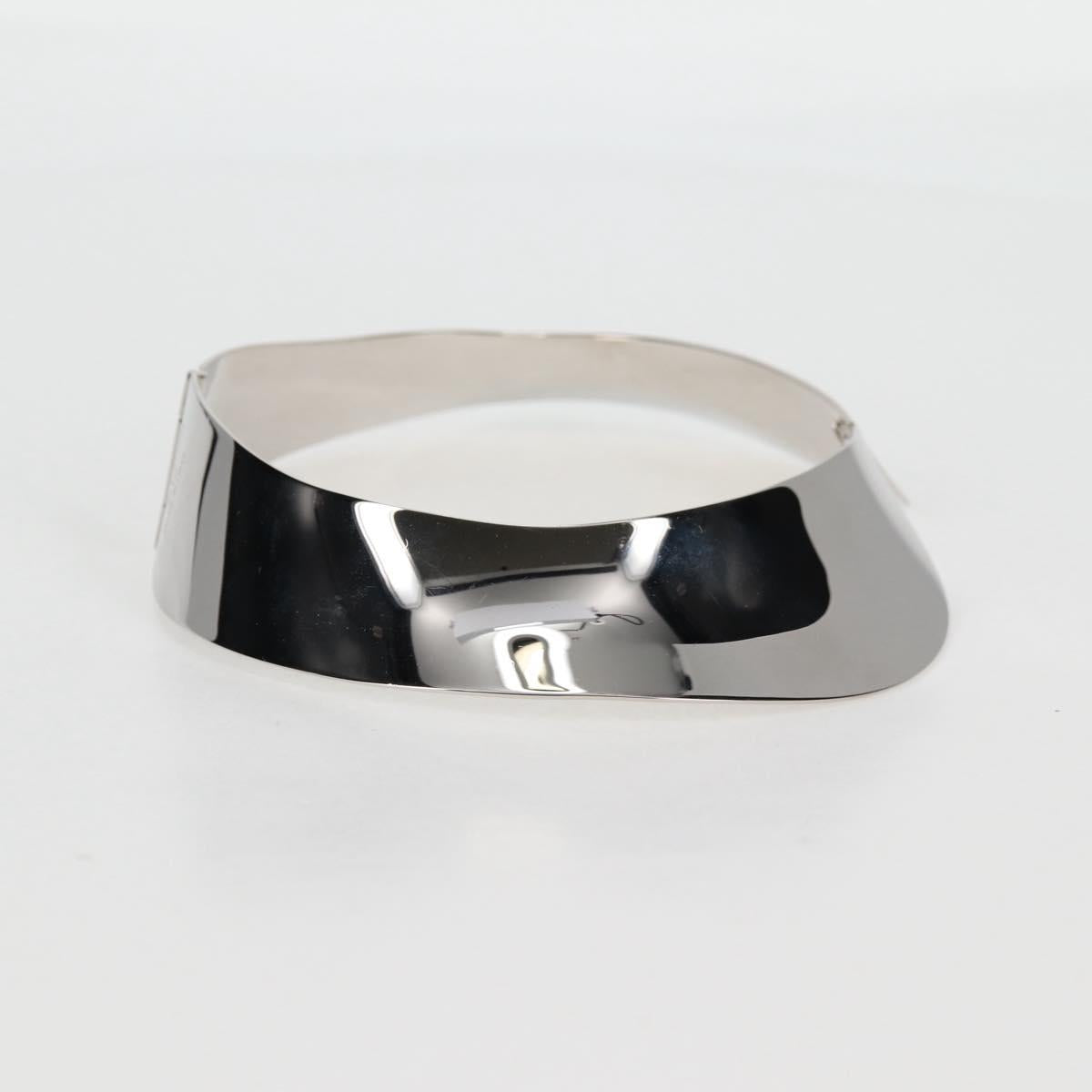LOUIS VUITTON Choker metal Silver M65243 LV Auth 132619M