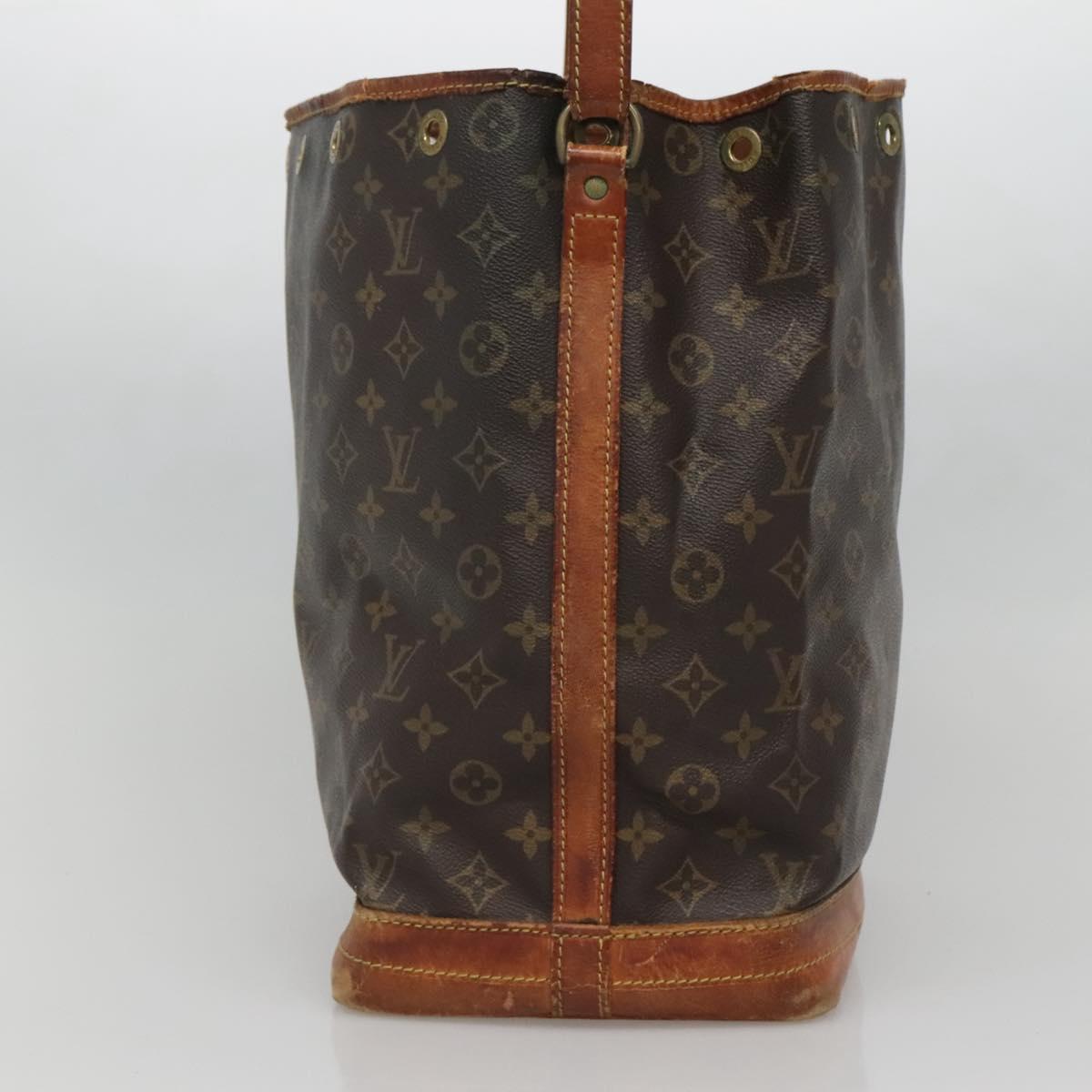LOUIS VUITTON Monogram Noe Shoulder Bag M42224 LV Auth 132658