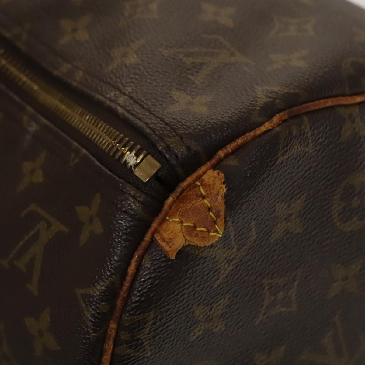LOUIS VUITTON Monogram Keepall 55 Boston Bag M41424 LV Auth 132665