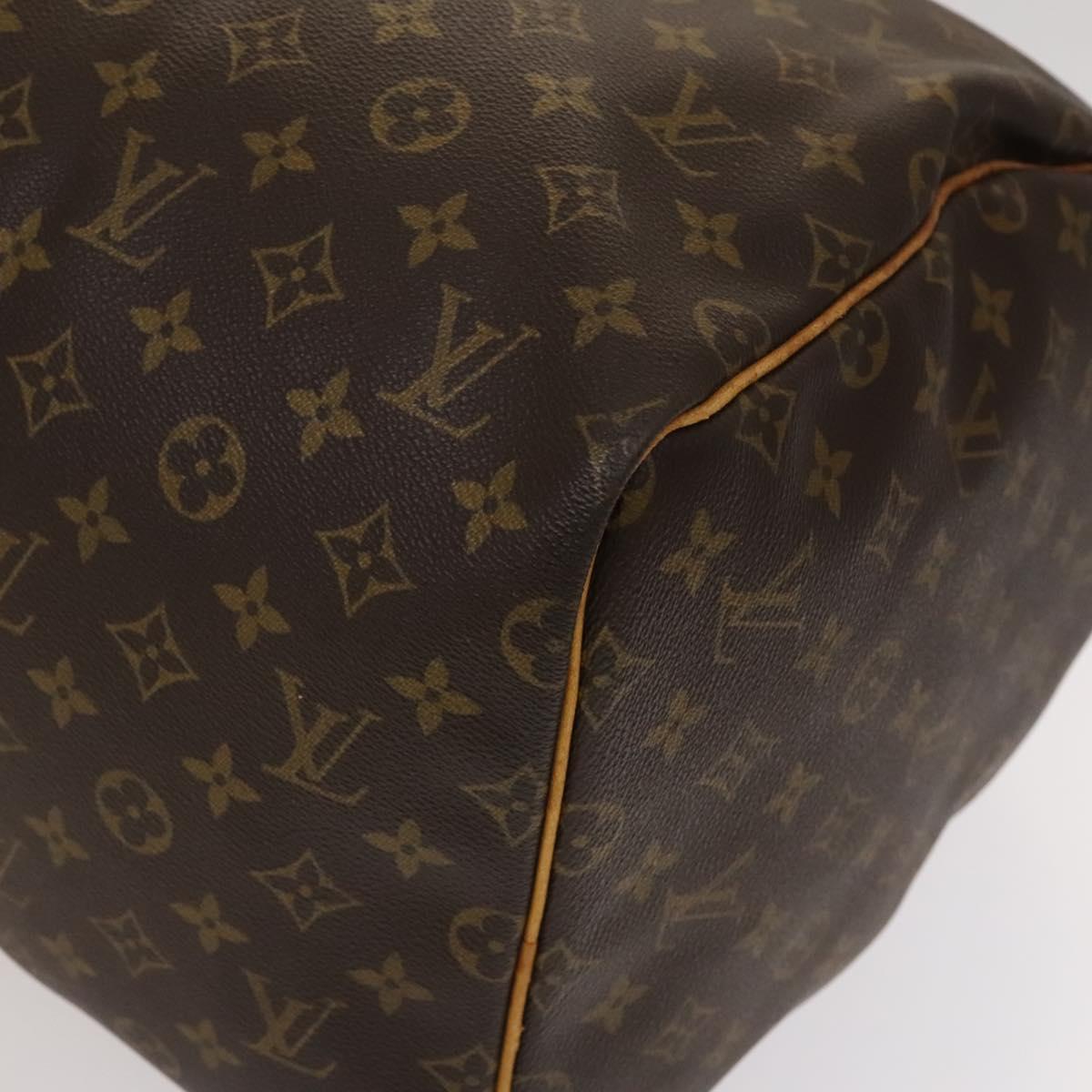 LOUIS VUITTON Monogram Keepall 55 Boston Bag M41424 LV Auth 132666