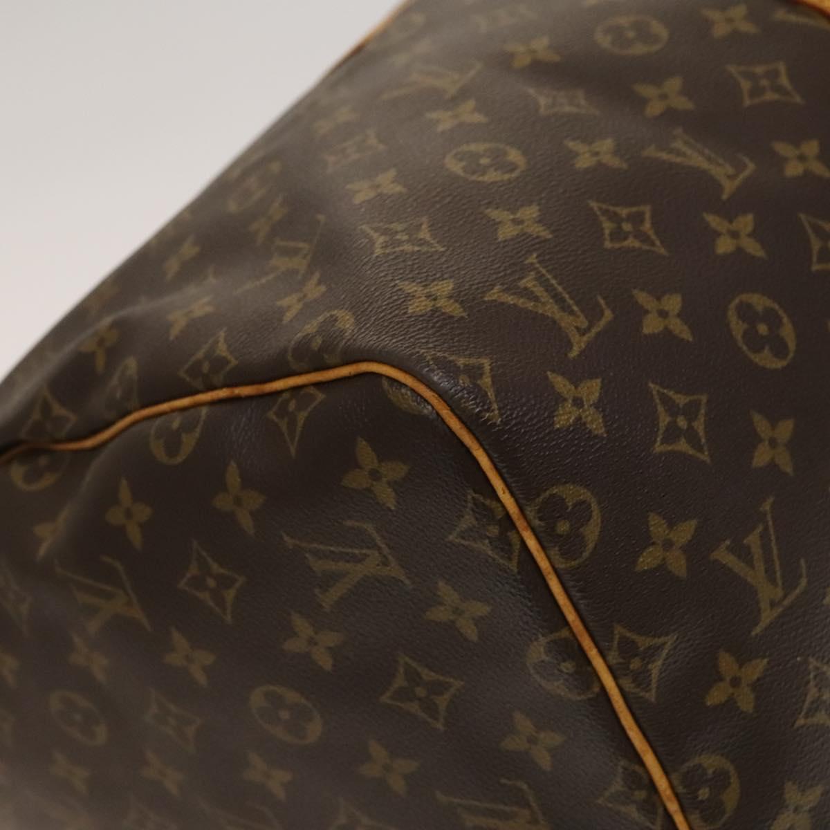 LOUIS VUITTON Monogram Keepall 55 Boston Bag M41424 LV Auth 132666