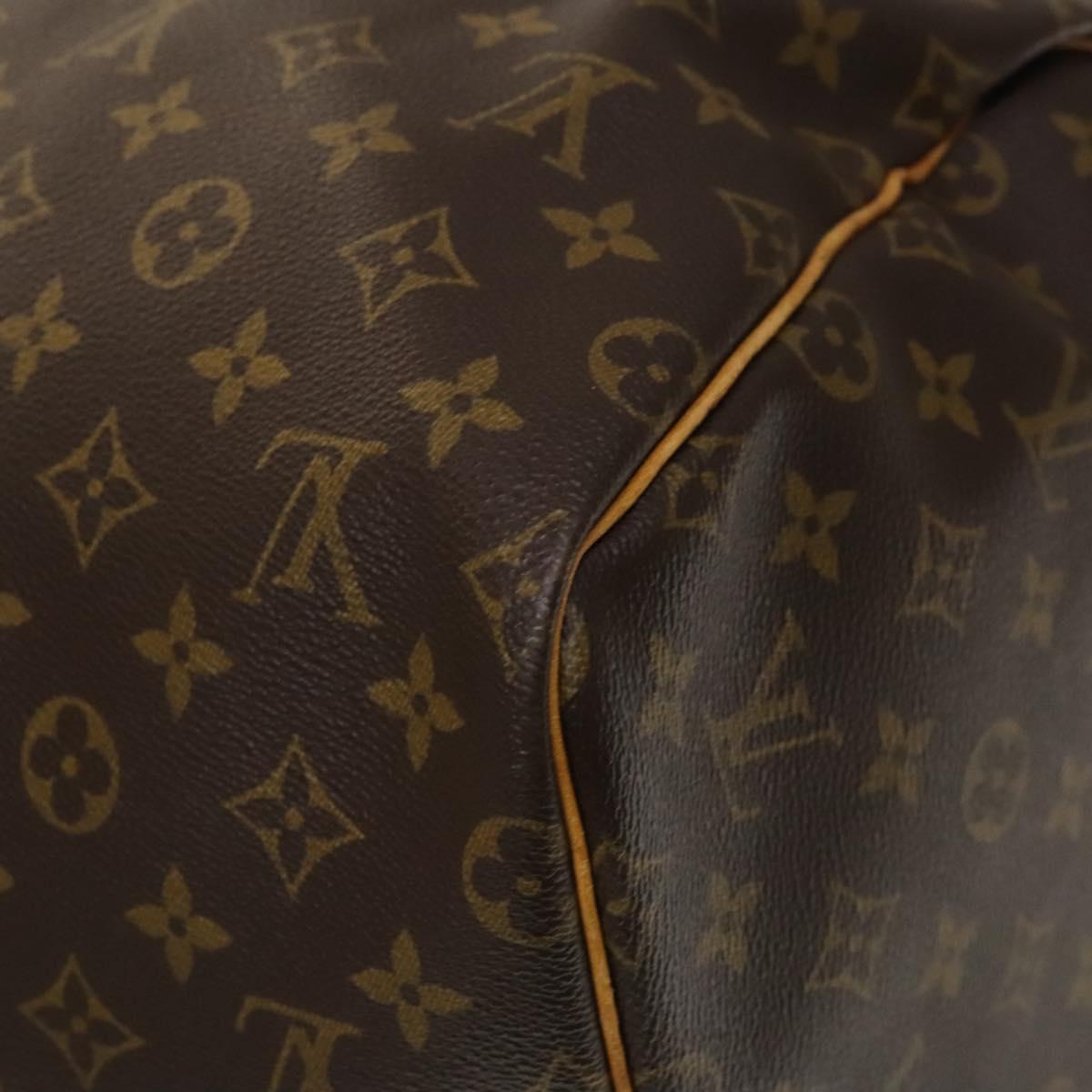 LOUIS VUITTON Monogram Keepall 55 Boston Bag M41424 LV Auth 132666