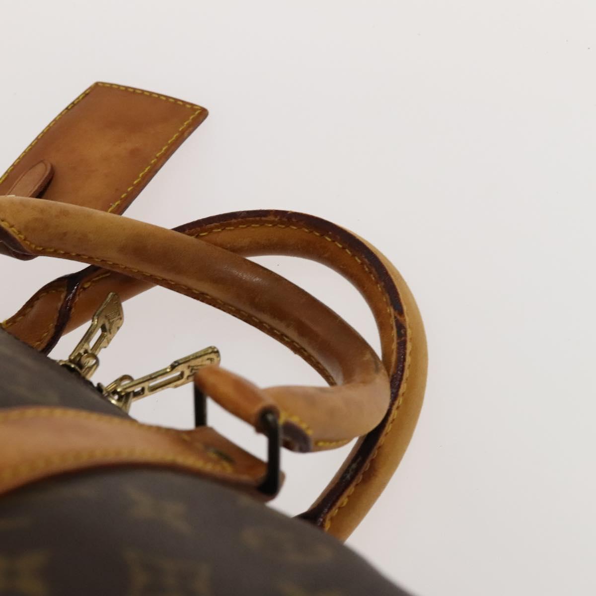 LOUIS VUITTON Monogram Keepall 55 Boston Bag M41424 LV Auth 132666