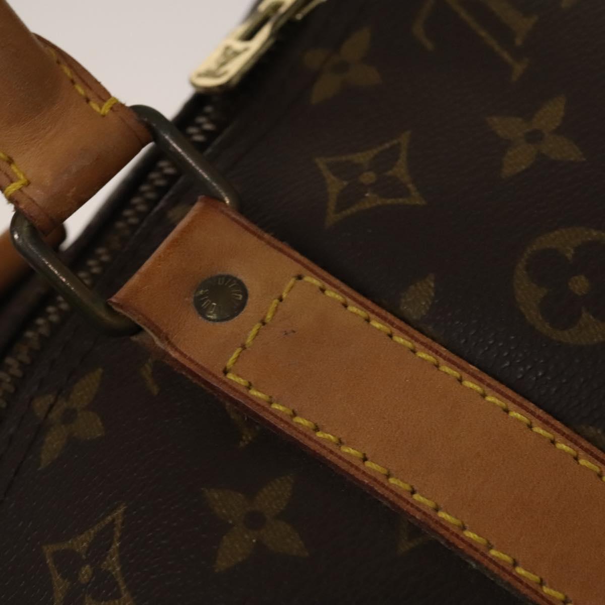LOUIS VUITTON Monogram Keepall 60 Boston Bag M41422 LV Auth 132667