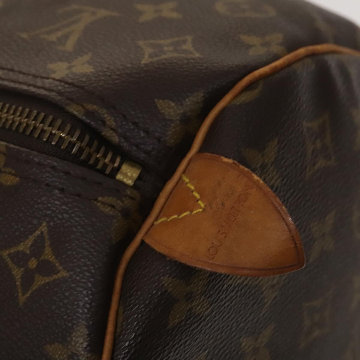 LOUIS VUITTON Monogram Keepall 60 Boston Bag M41422 LV Auth 132667