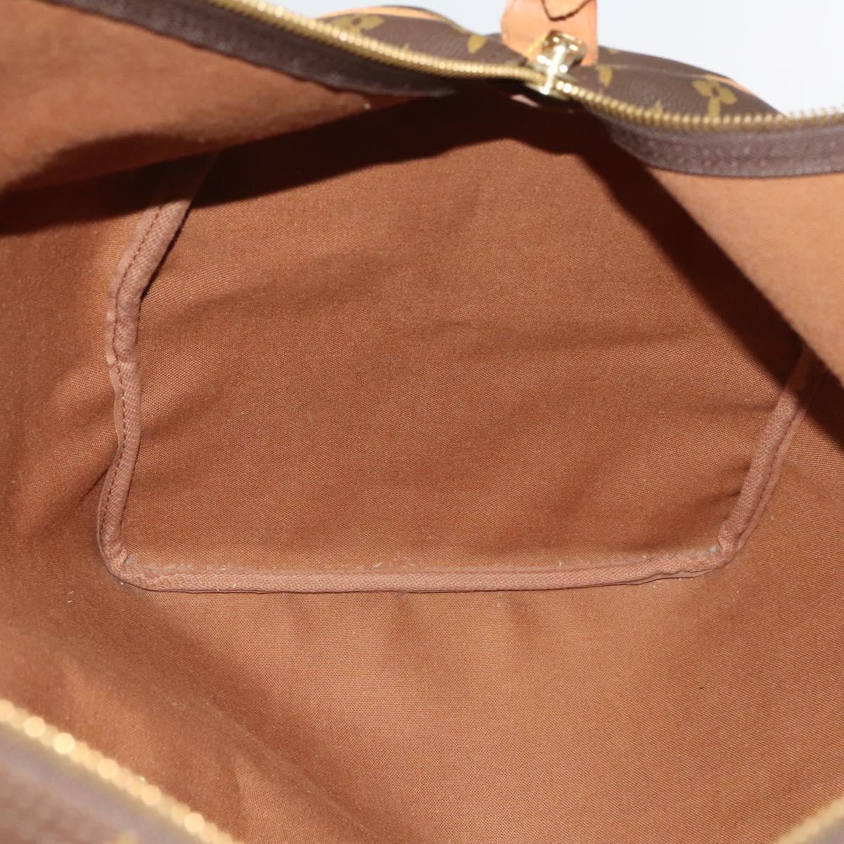 LOUIS VUITTON Monogram Keepall 60 Boston Bag M41422 LV Auth 132667