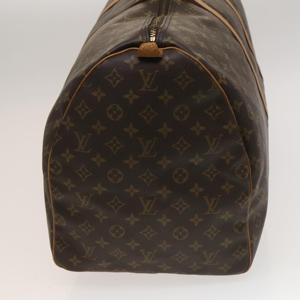 LOUIS VUITTON Monogram Keepall 60 Boston Bag M41422 LV Auth 132667